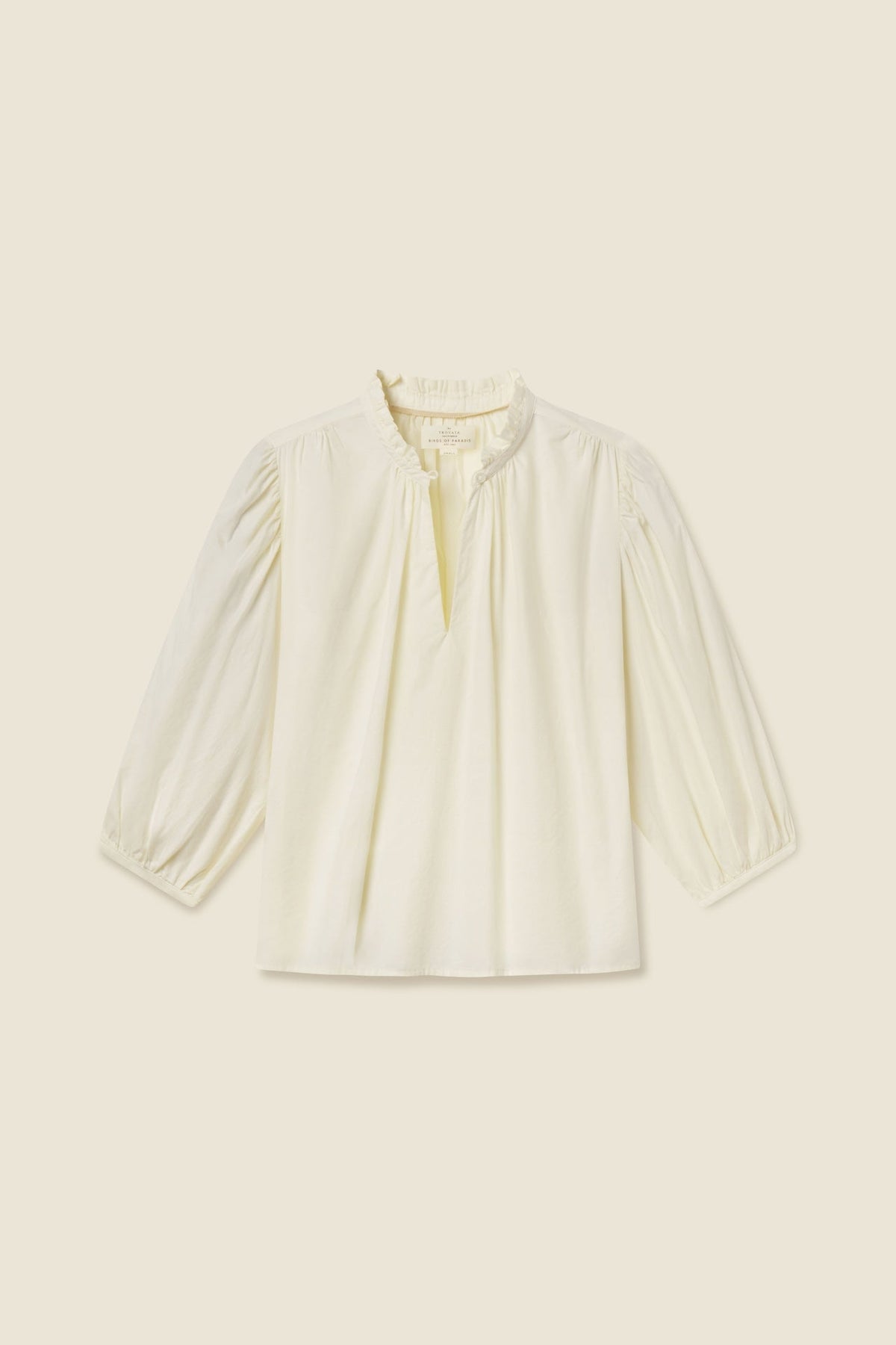 Trovata Orly blouse in Cream, cotton