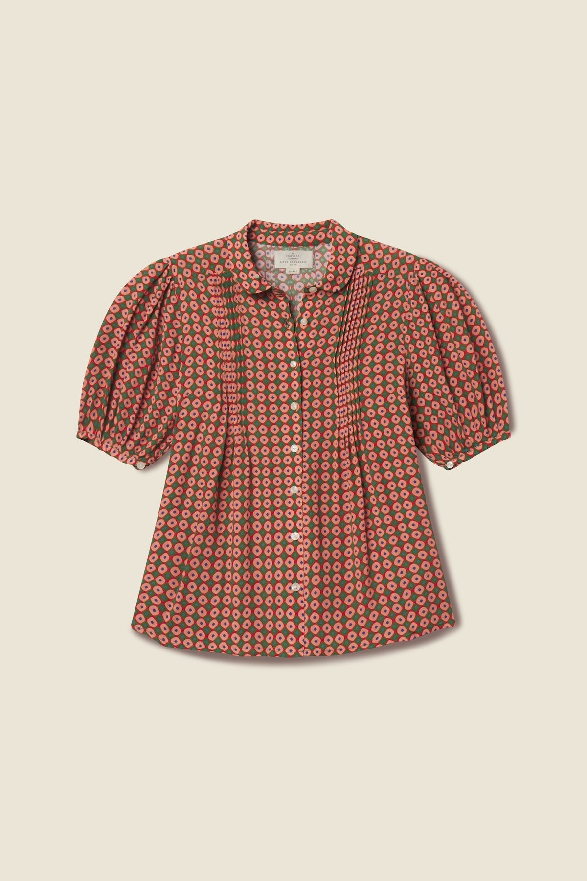 Trovata Nadine blouse in Vintage Parlor, viscose