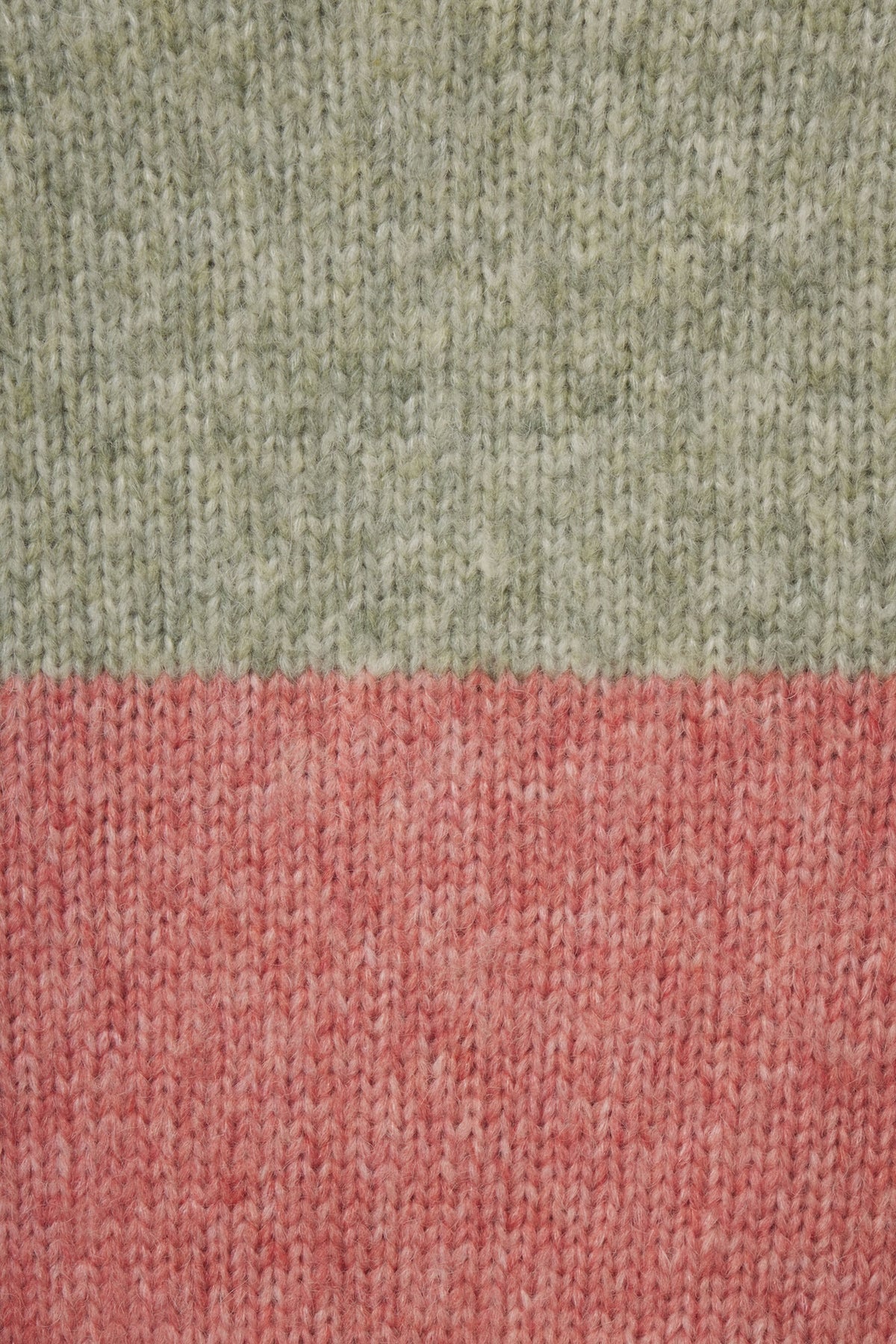 Trovata Grey Colorblock fabric swatch, alpaca-wool blend