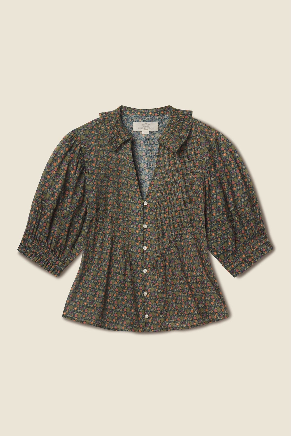 Trovata Amelie blouse in Ivy Road Ditsy, cotton