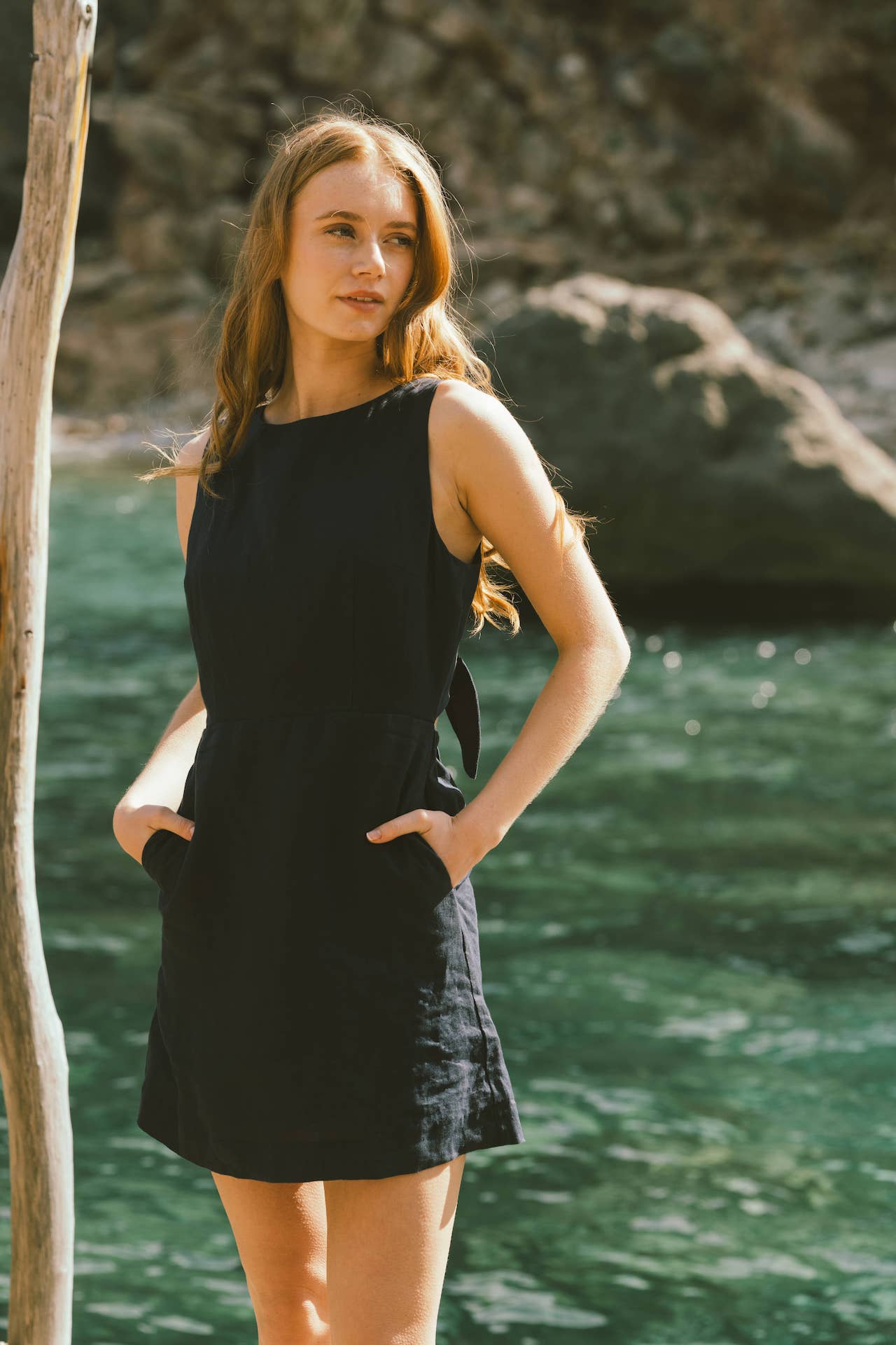 Rosalie Dress Navy