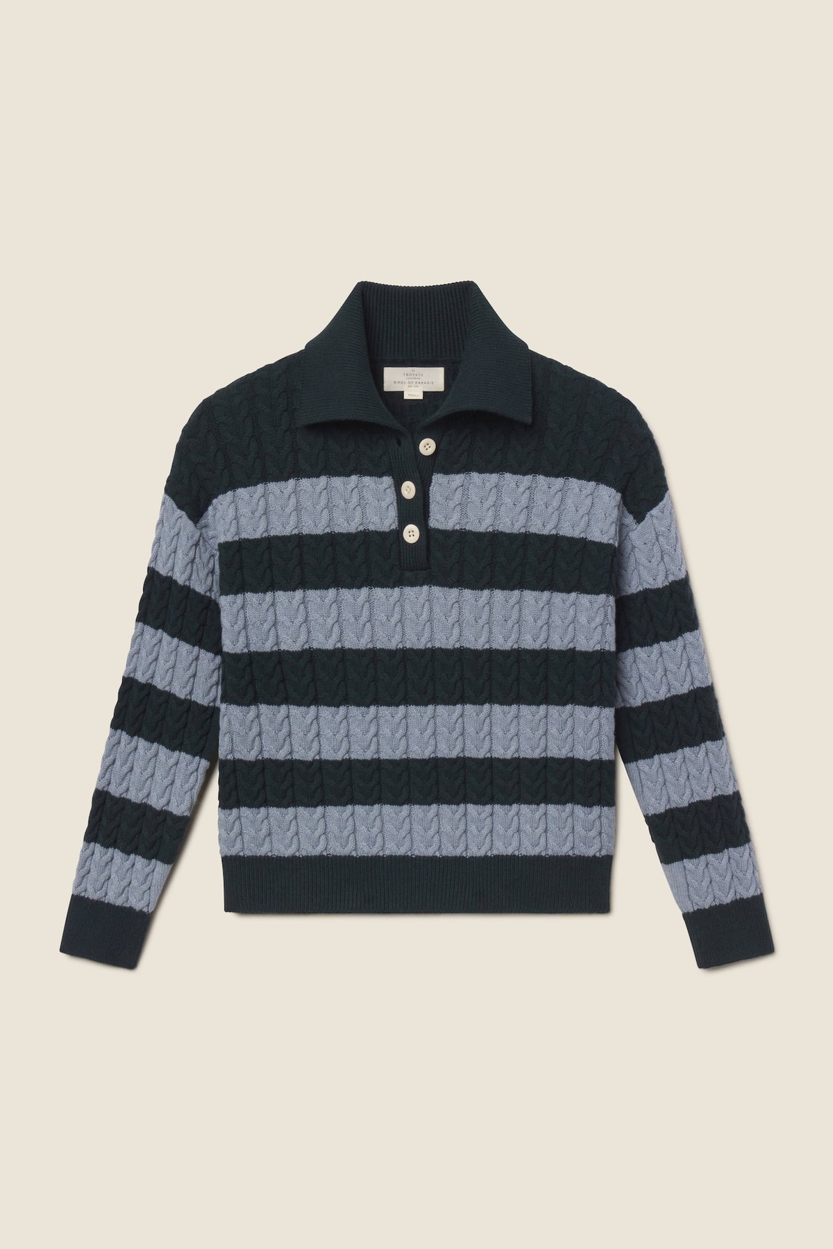 Shelby Sweater Green Stripe