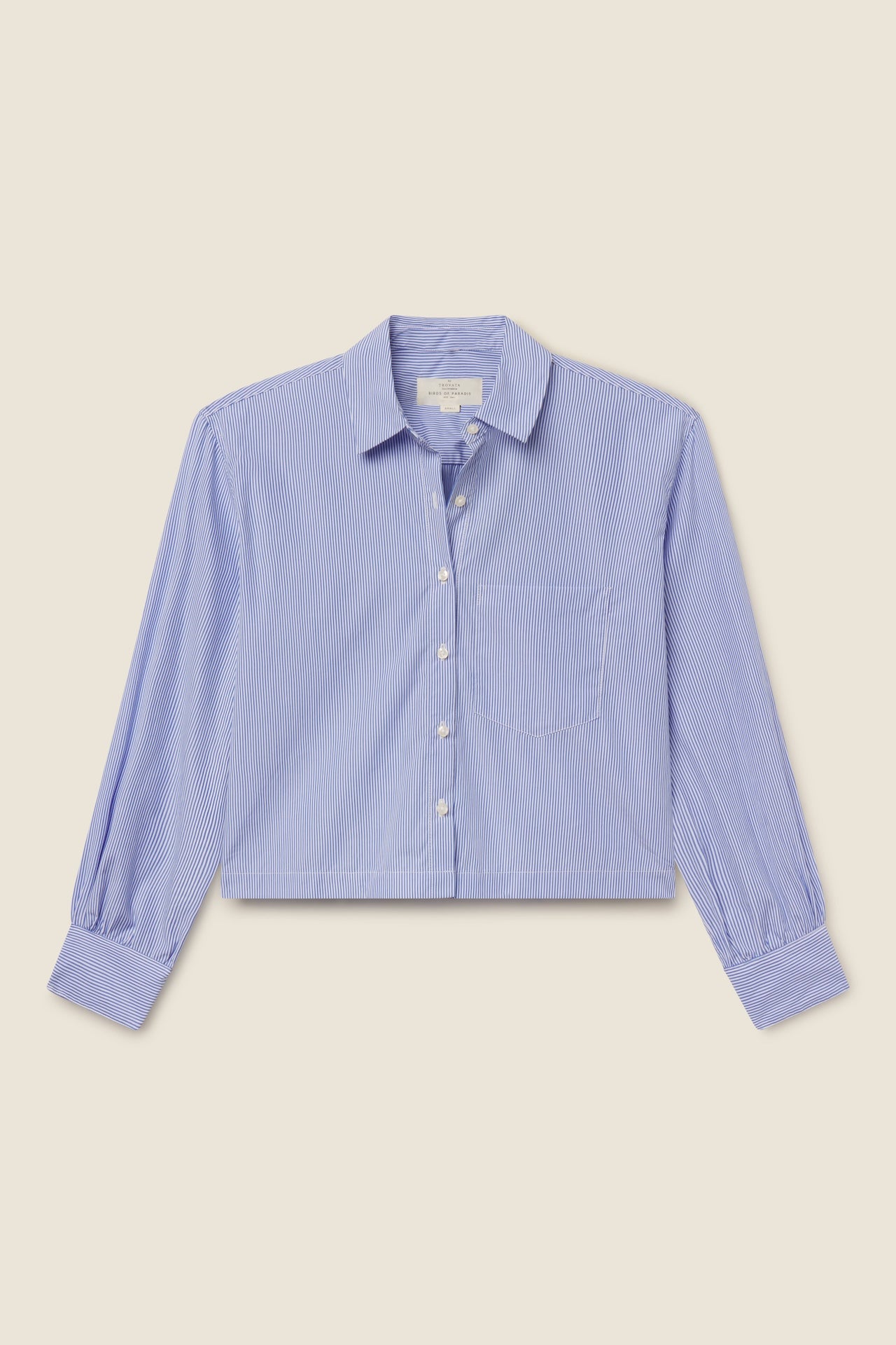 Nessa Shirt Blue/White Stripe