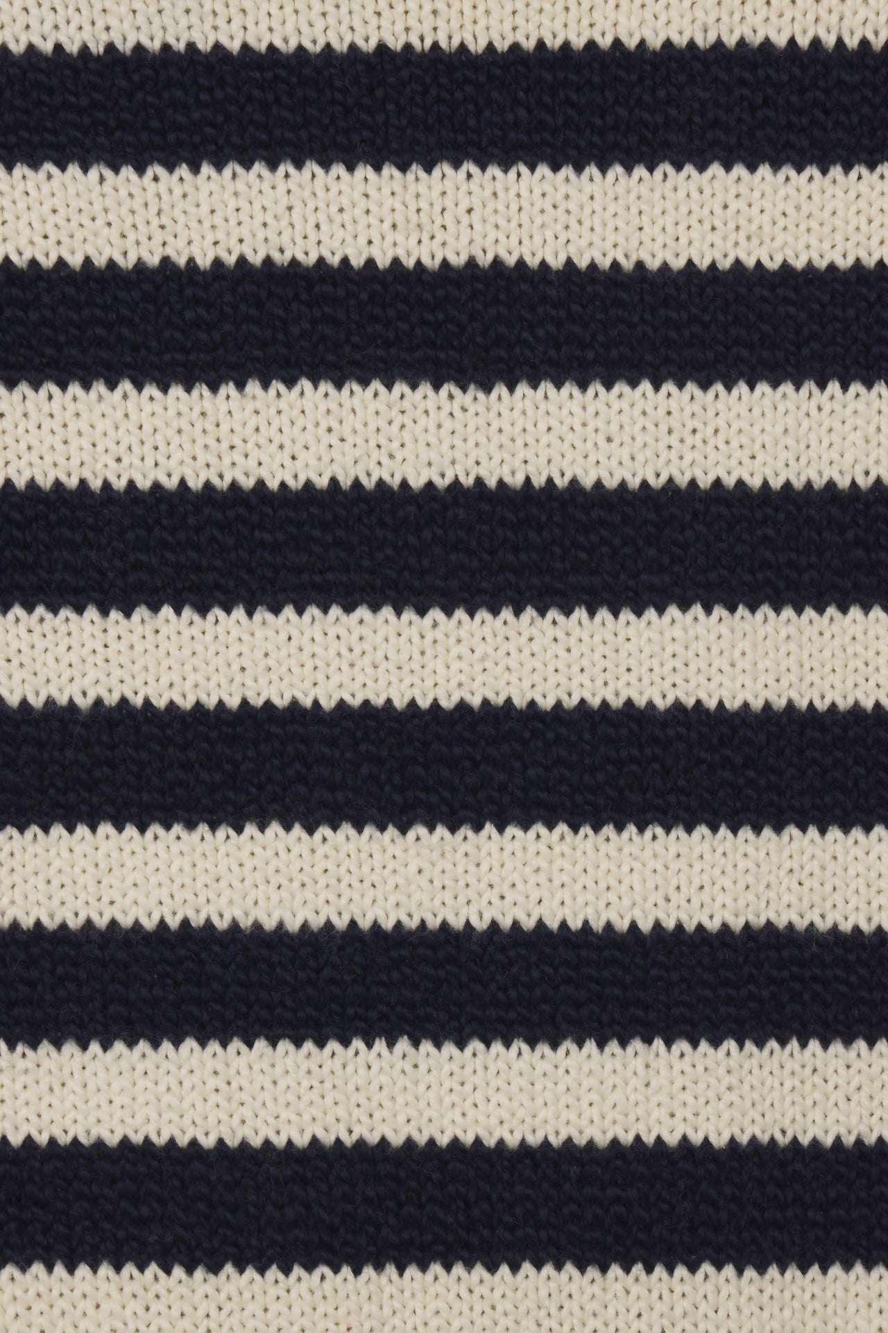 Cleo Sweater Antique White W/ Navy Stripe