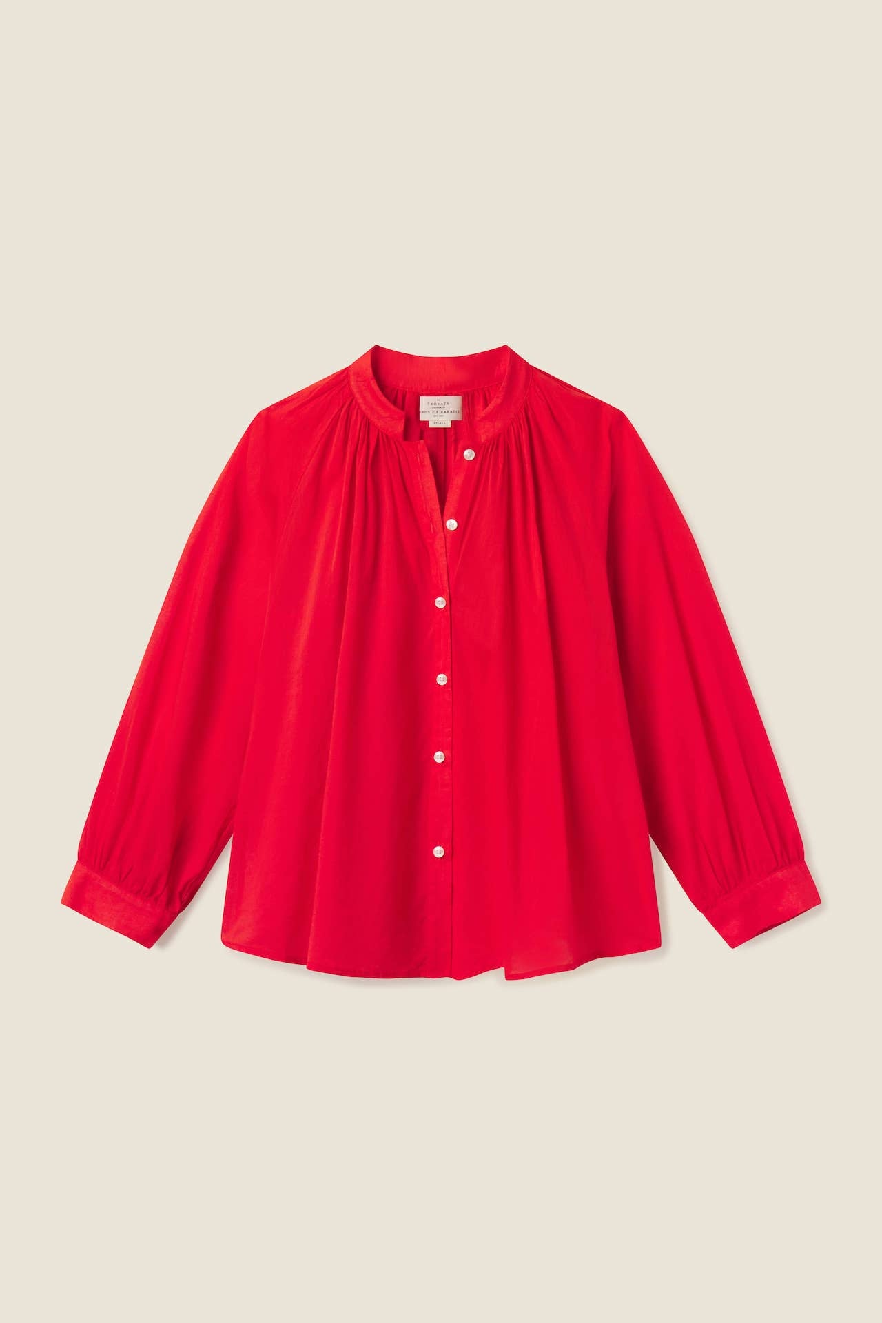 Mena Blouse Tomato Voile