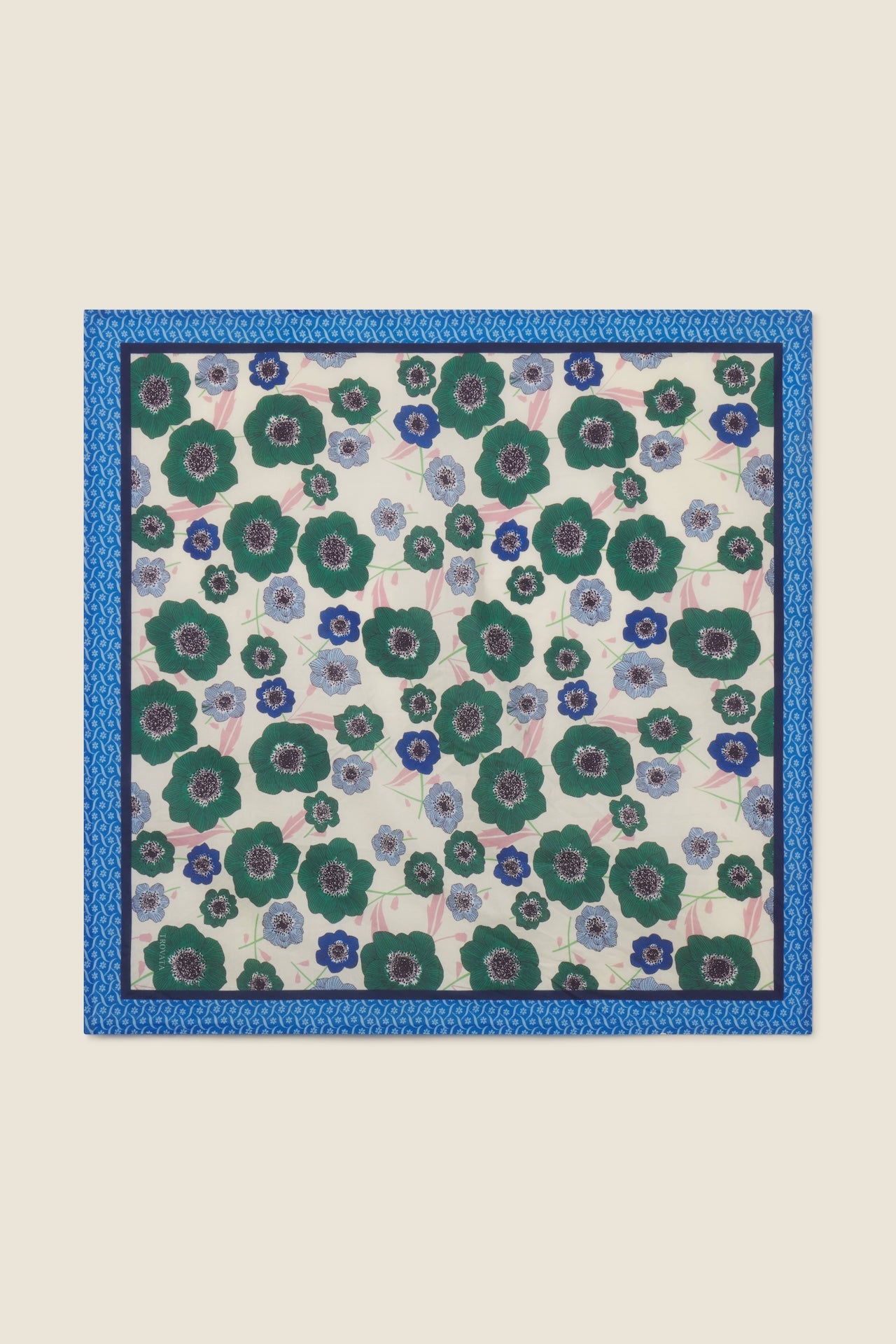 Charlotte Scarf Green House Bloom Border