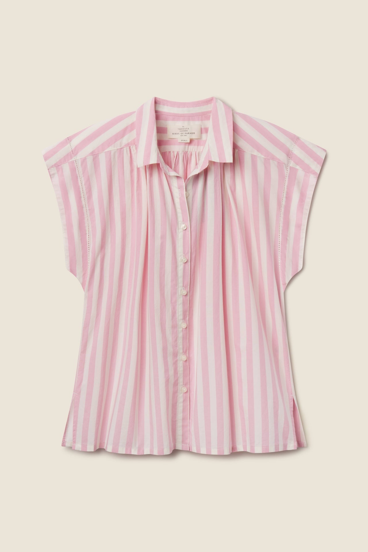 Della Shirt Pink Stripe