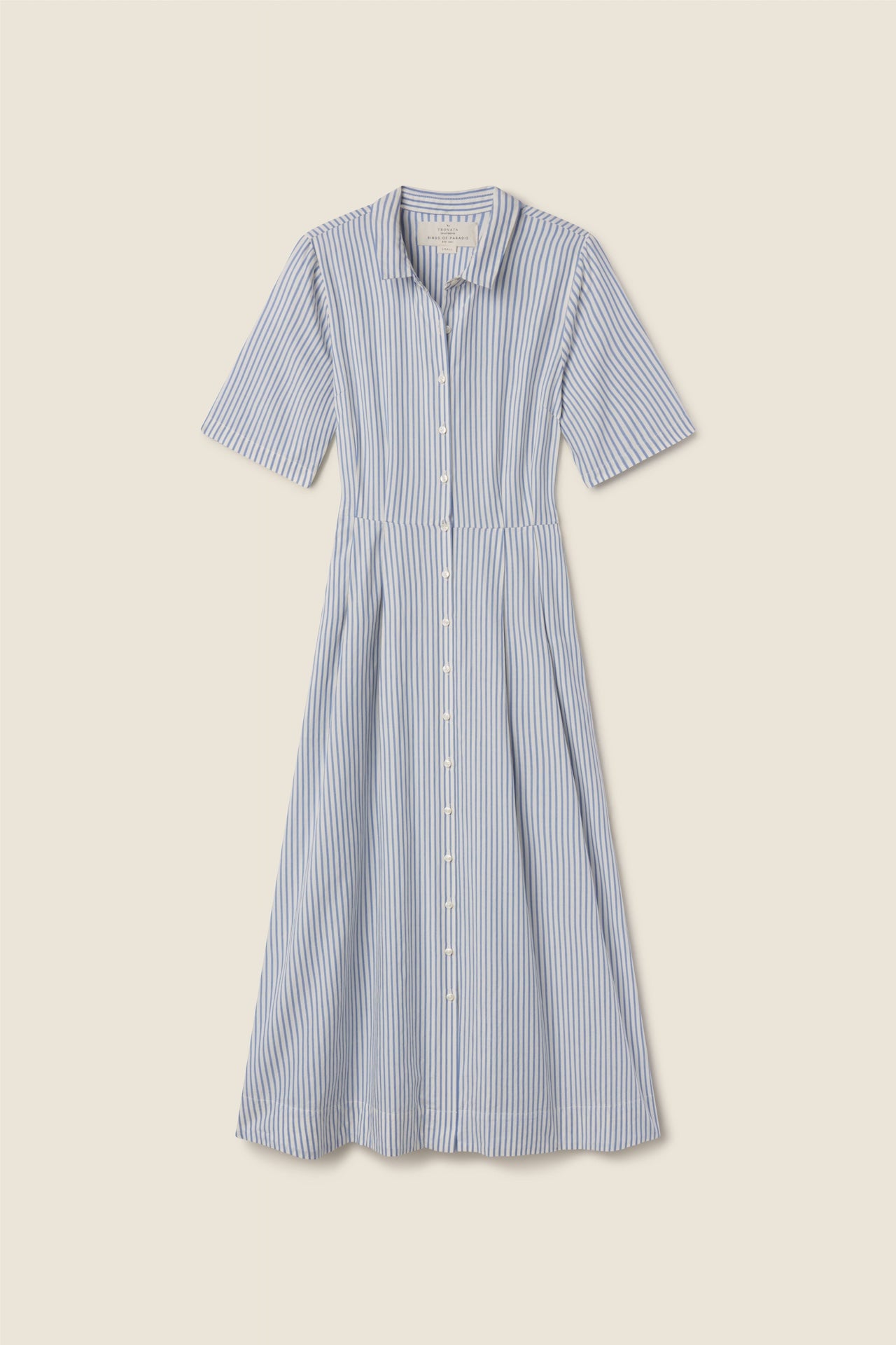 Trovata Women's Aster Dress Seaside Stripe - Size L | Birds of Paradis Trovata Women's Aster Dress Seaside Stripe - Size L | Birds of Paradis