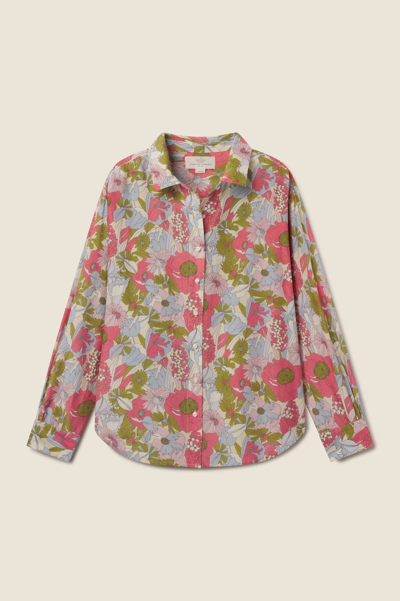 Emilia Oversized Shirt Tarsila Bloom