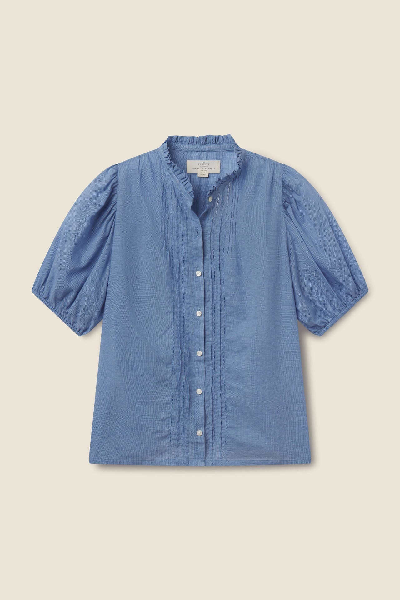 Mira Blouse Brisa Houndstooth