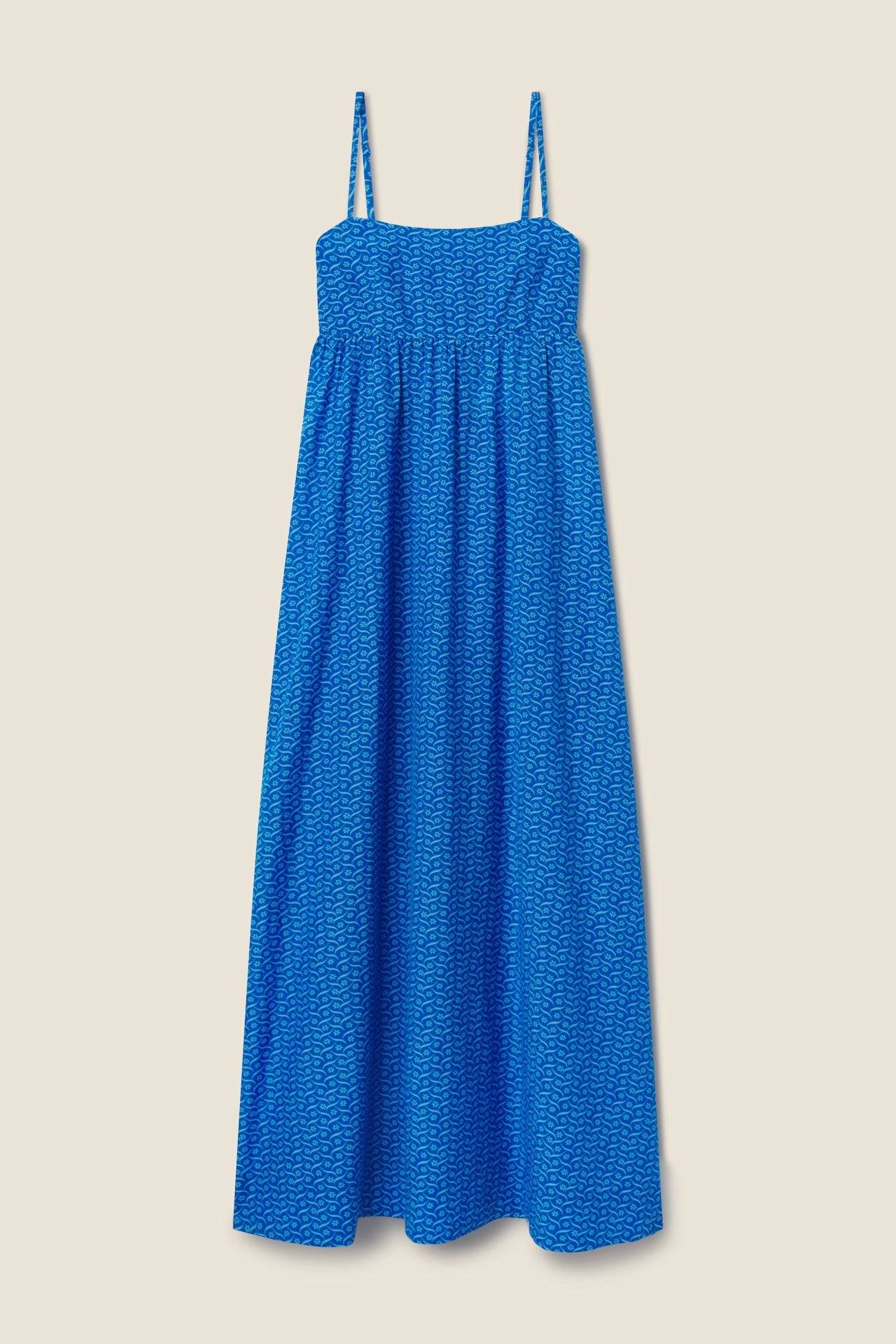 Mirela Dress Cerulean Floral