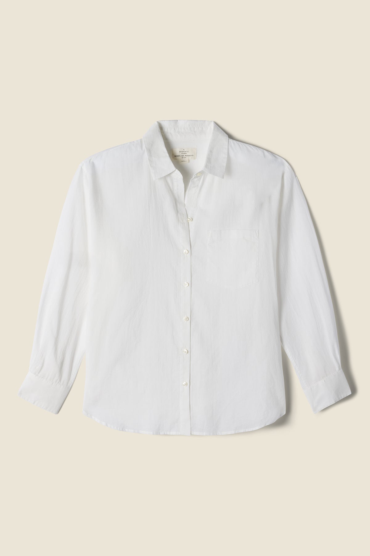 Blake Oversized Shirt White Voile