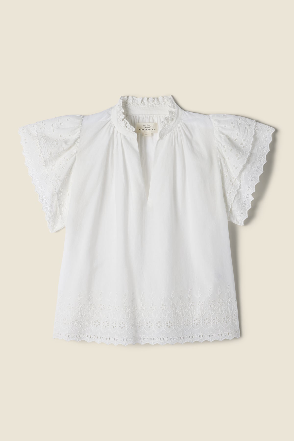 Clover Blouse Summer Eyelet