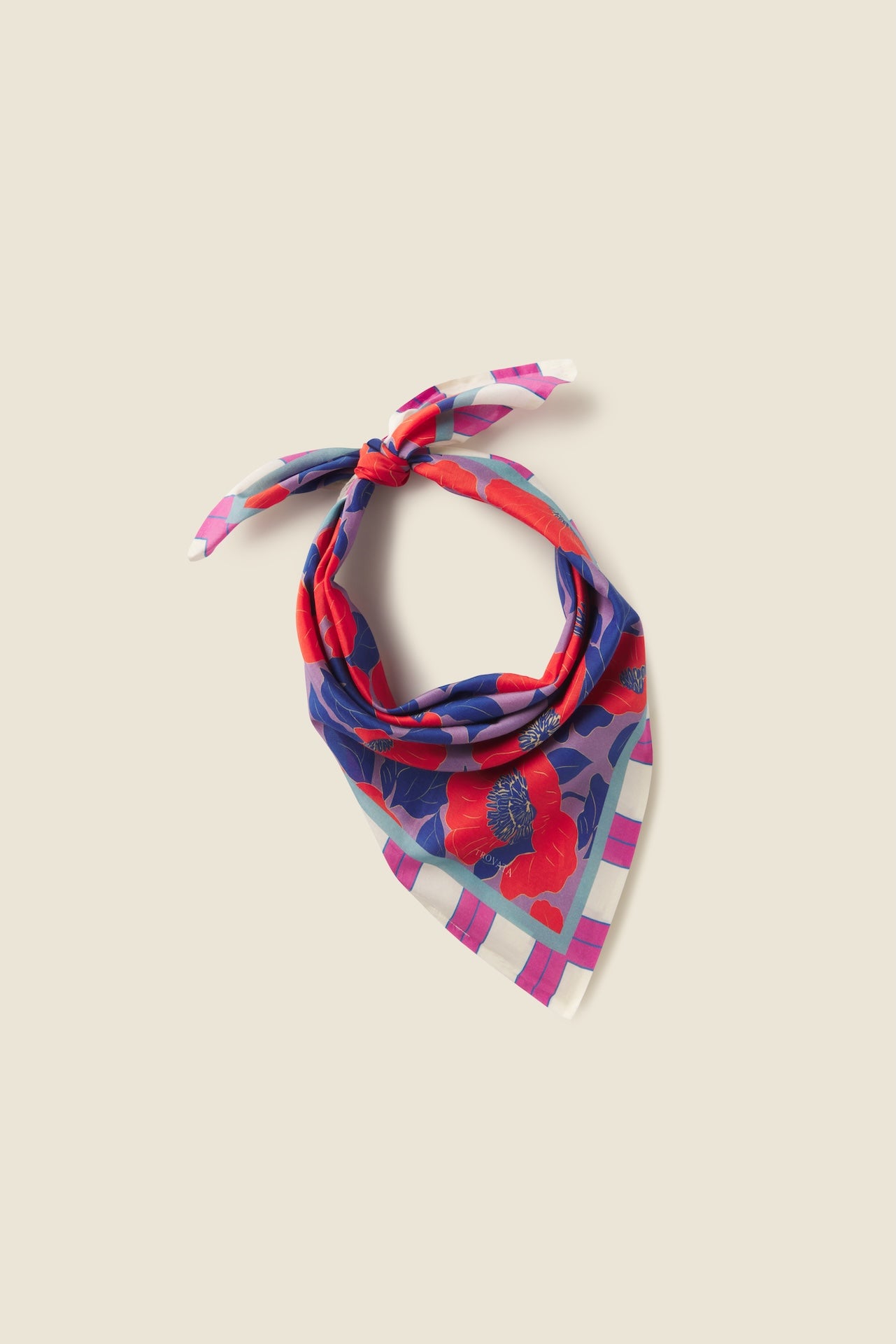 Charlotte Scarf Poincianna Floral