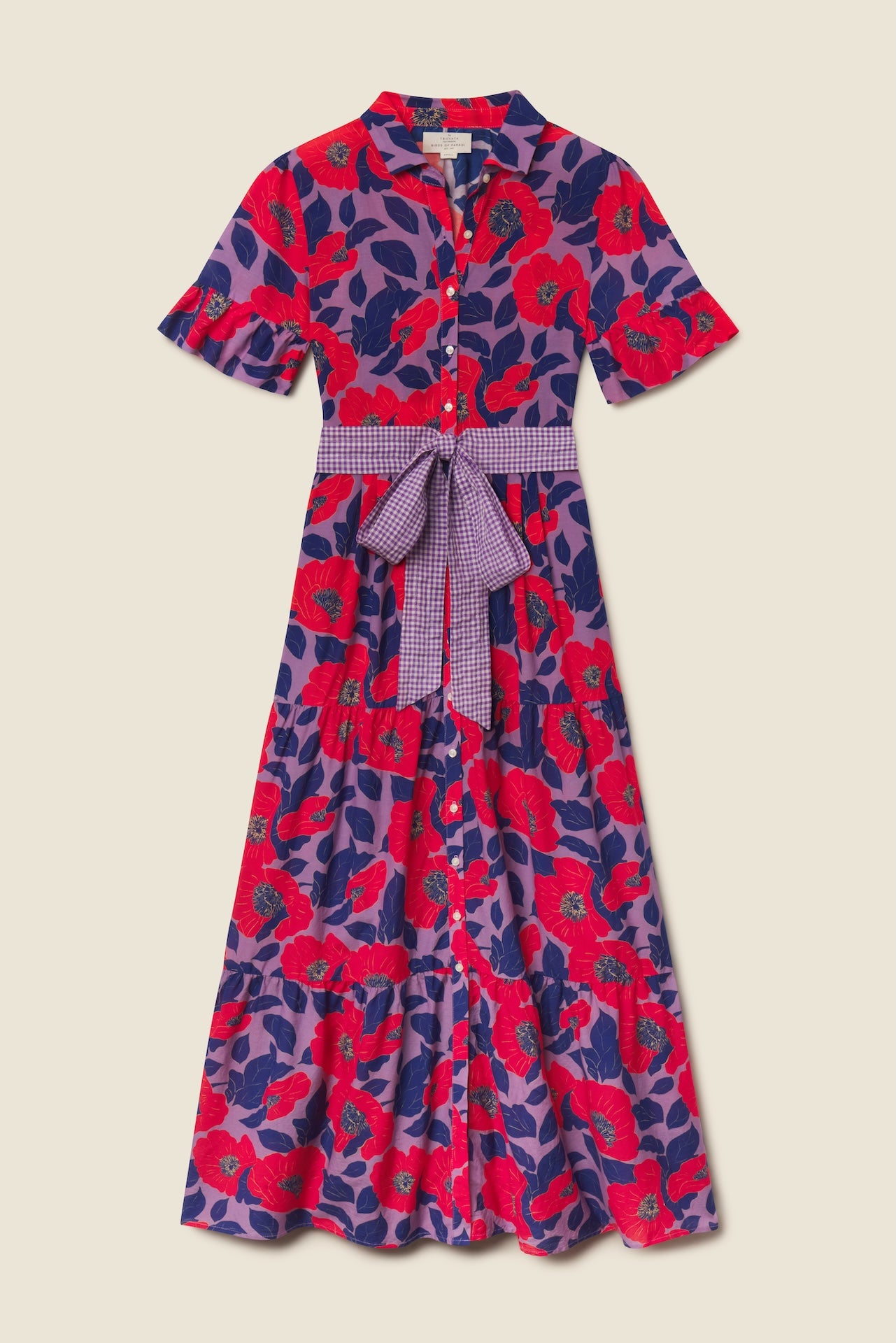 Martine Dress Poincianna Floral