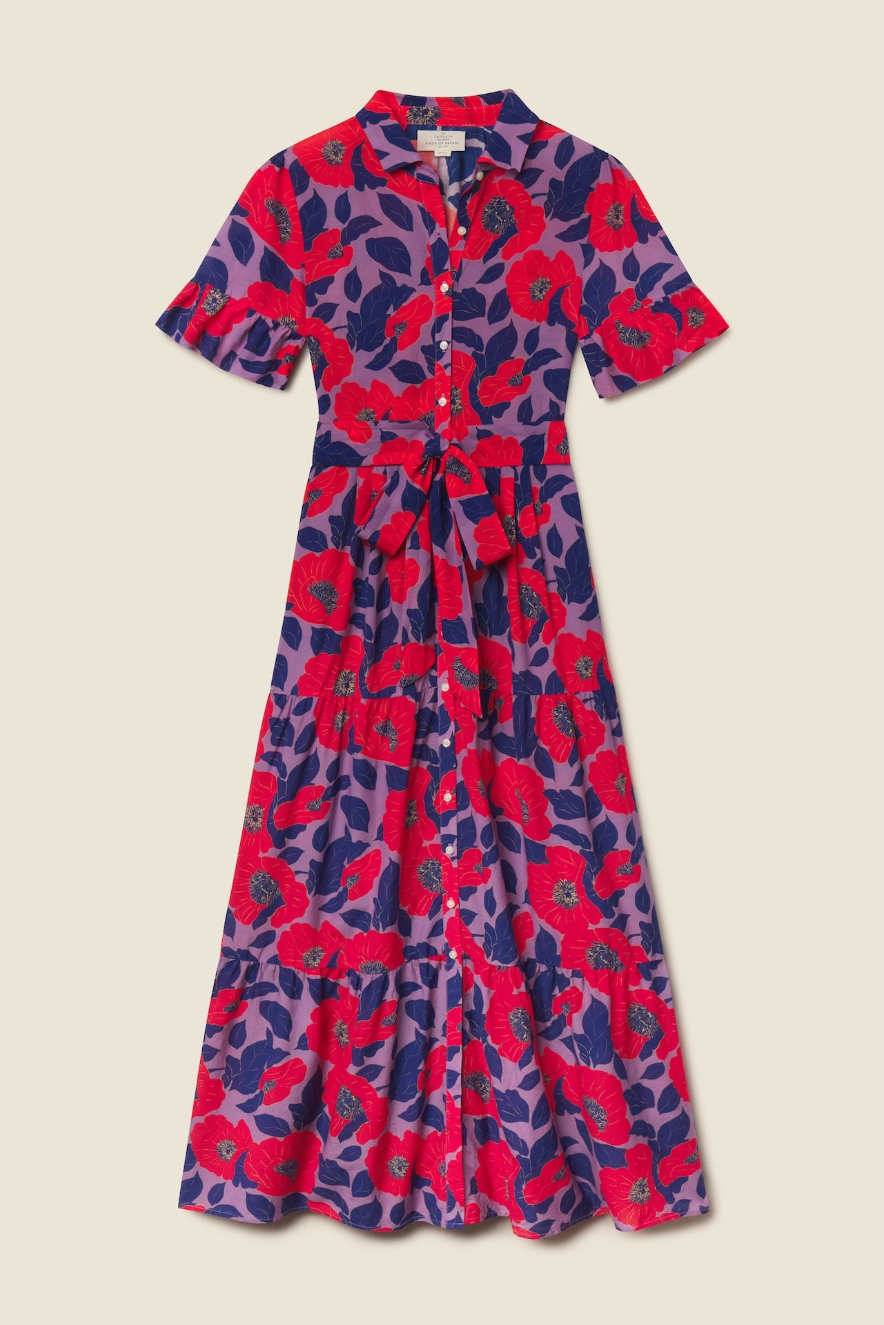 Martine Dress Poincianna Floral