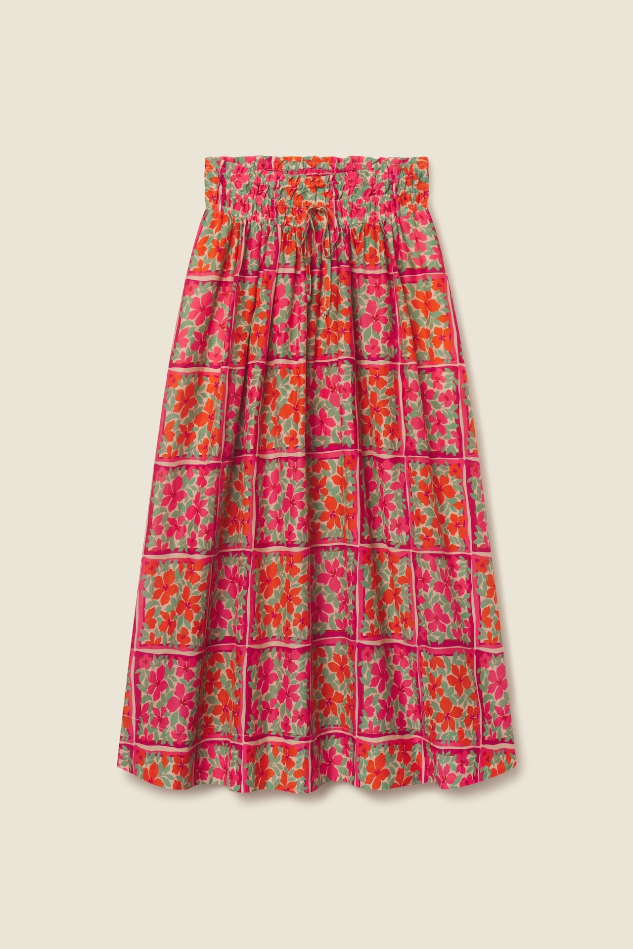 Bianca Skirt Botanic Tile