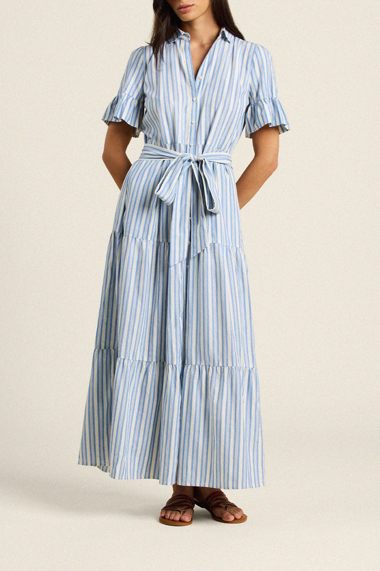 Martine Dress Bahia Stripe