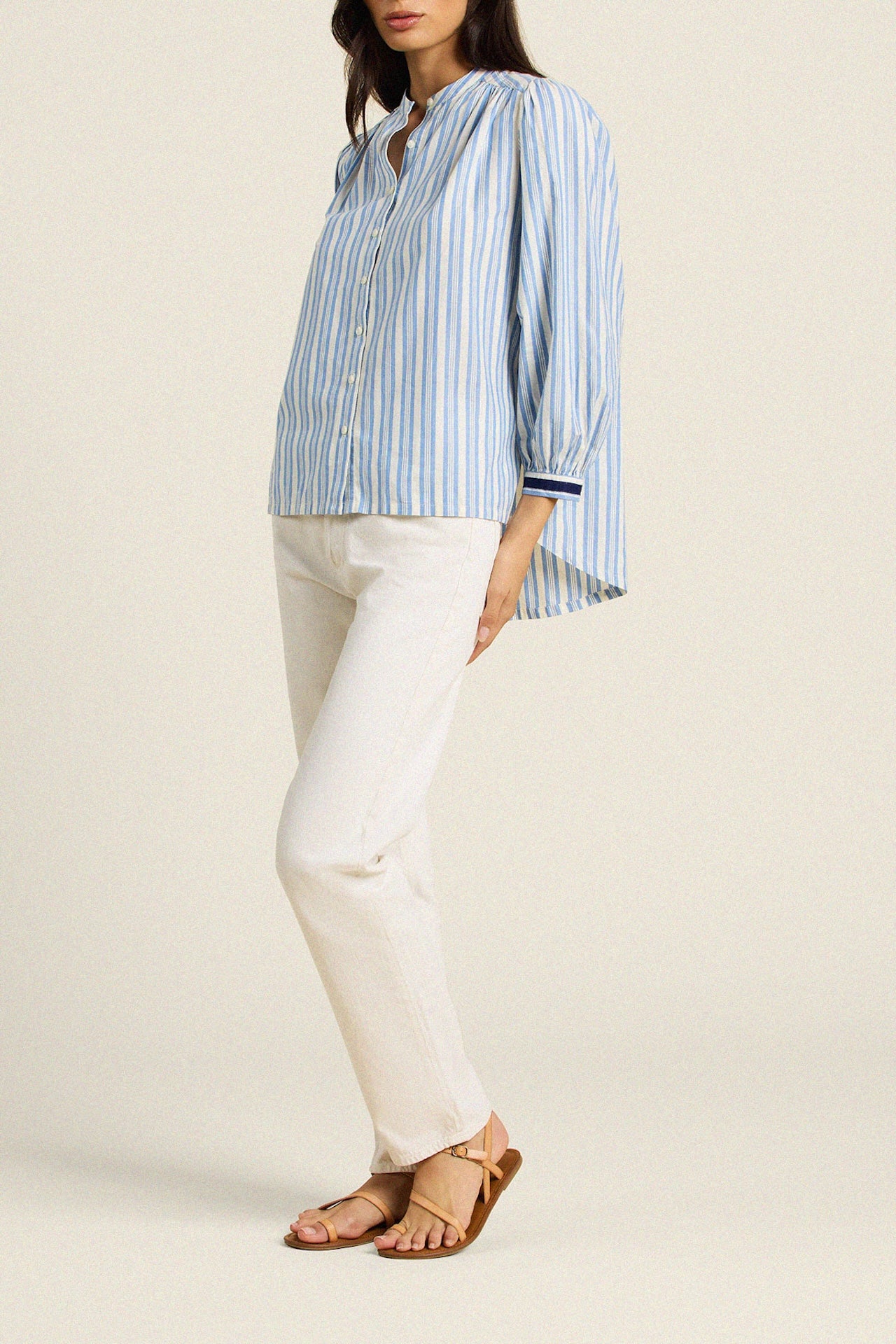 Clara Blouse Bahia Stripe