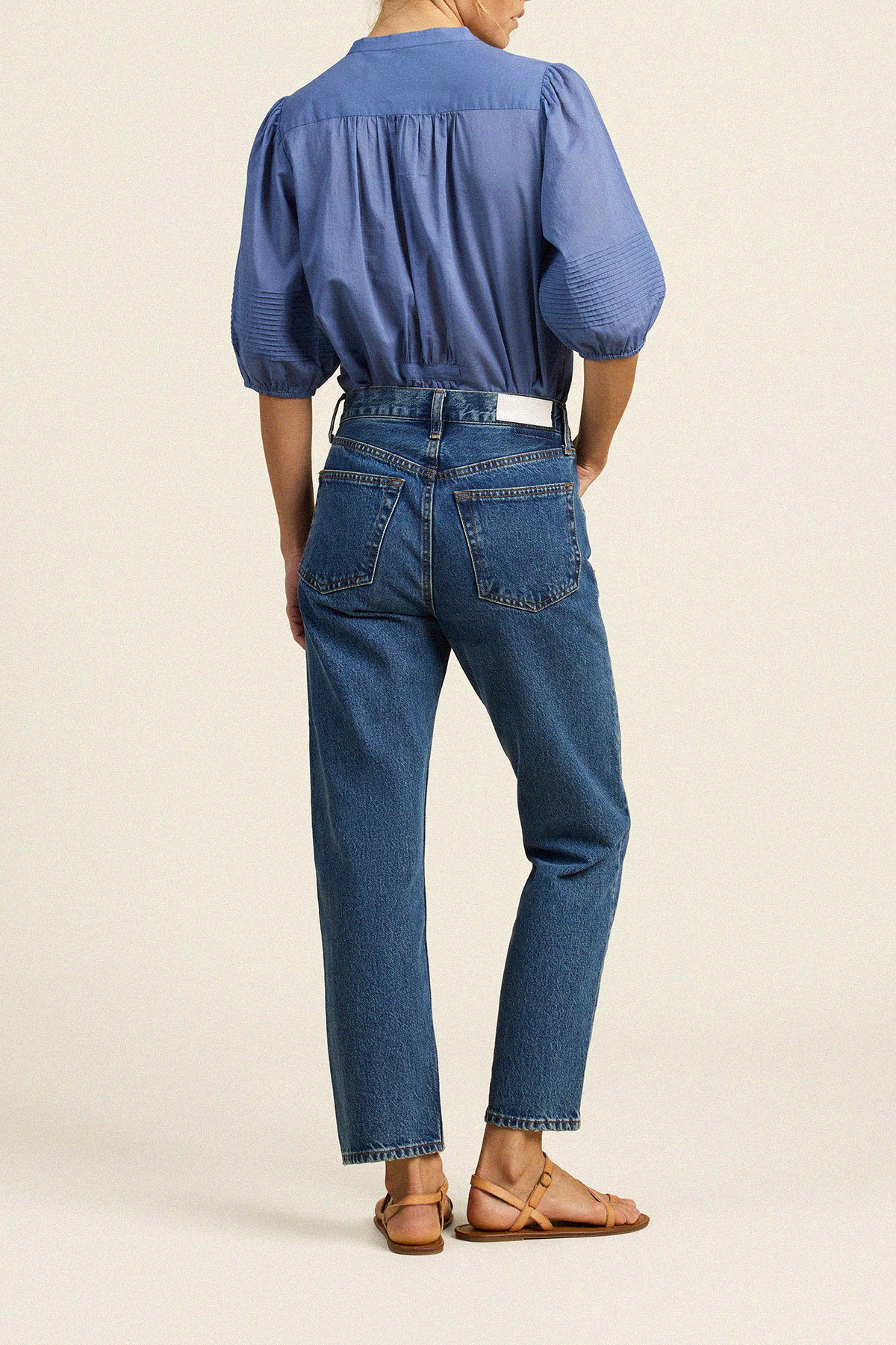 Loren Blouse Blue Cove