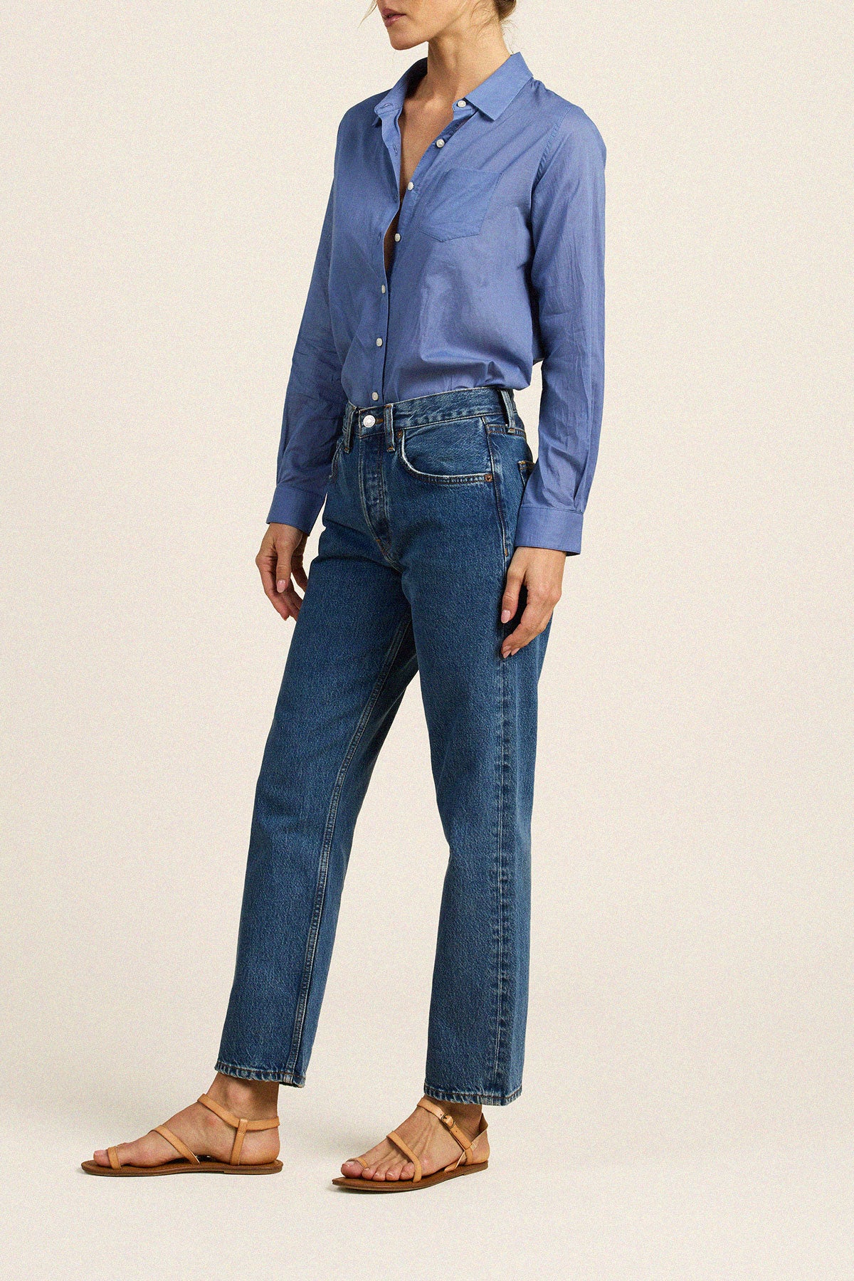 Gracie Shirt Blue Cove