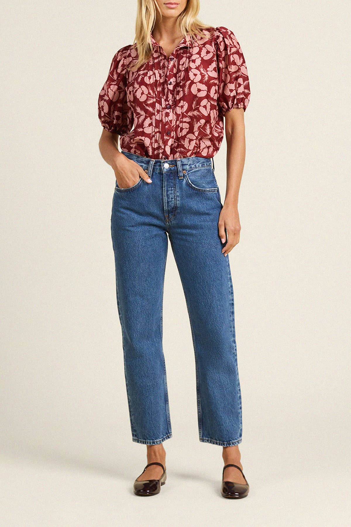 Mira Blouse Briar Rosewood