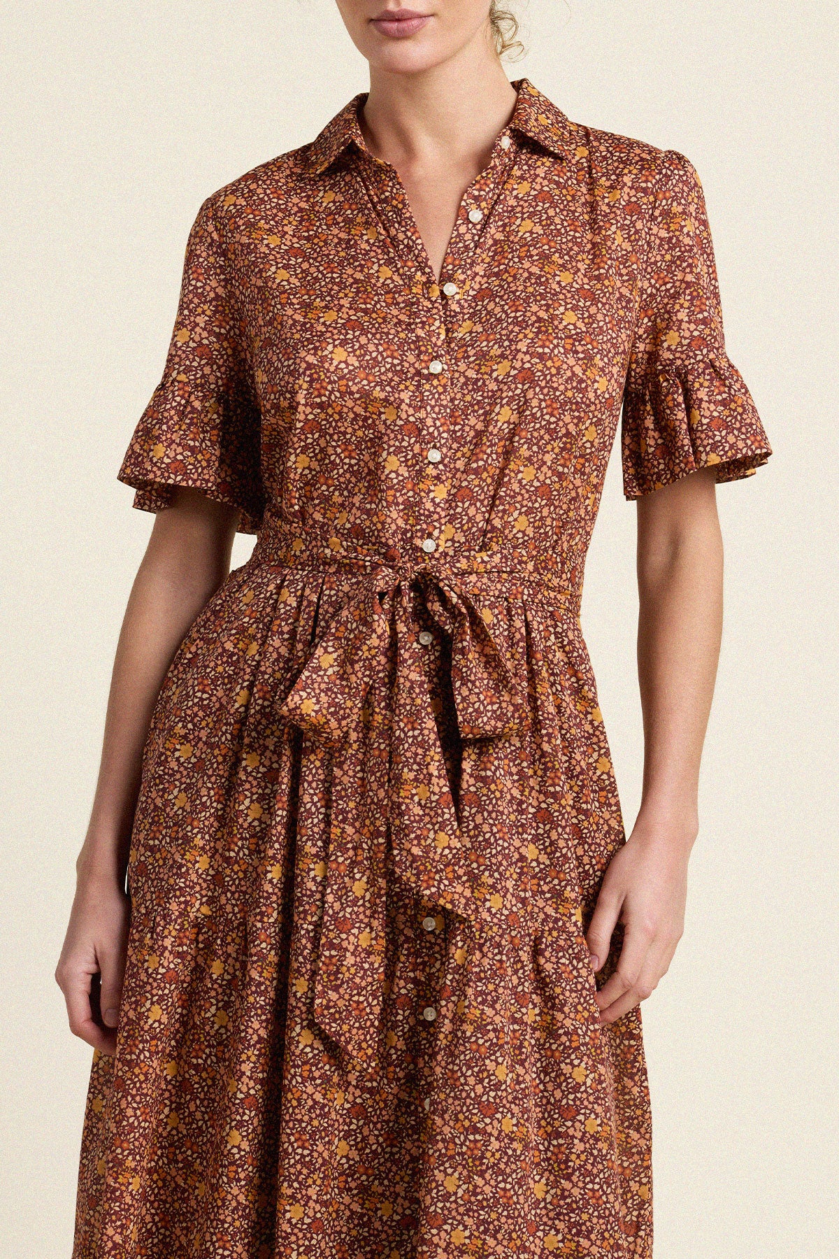 Trovata Martiana dress in Briarwood, cotton — view 2