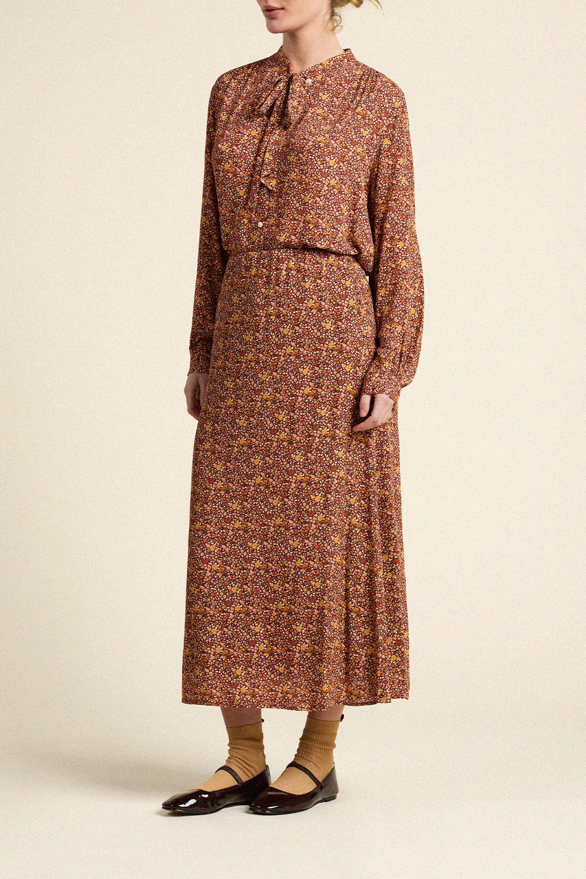 Trovata Mary Todd blouse in Briarwood, viscose — view 4