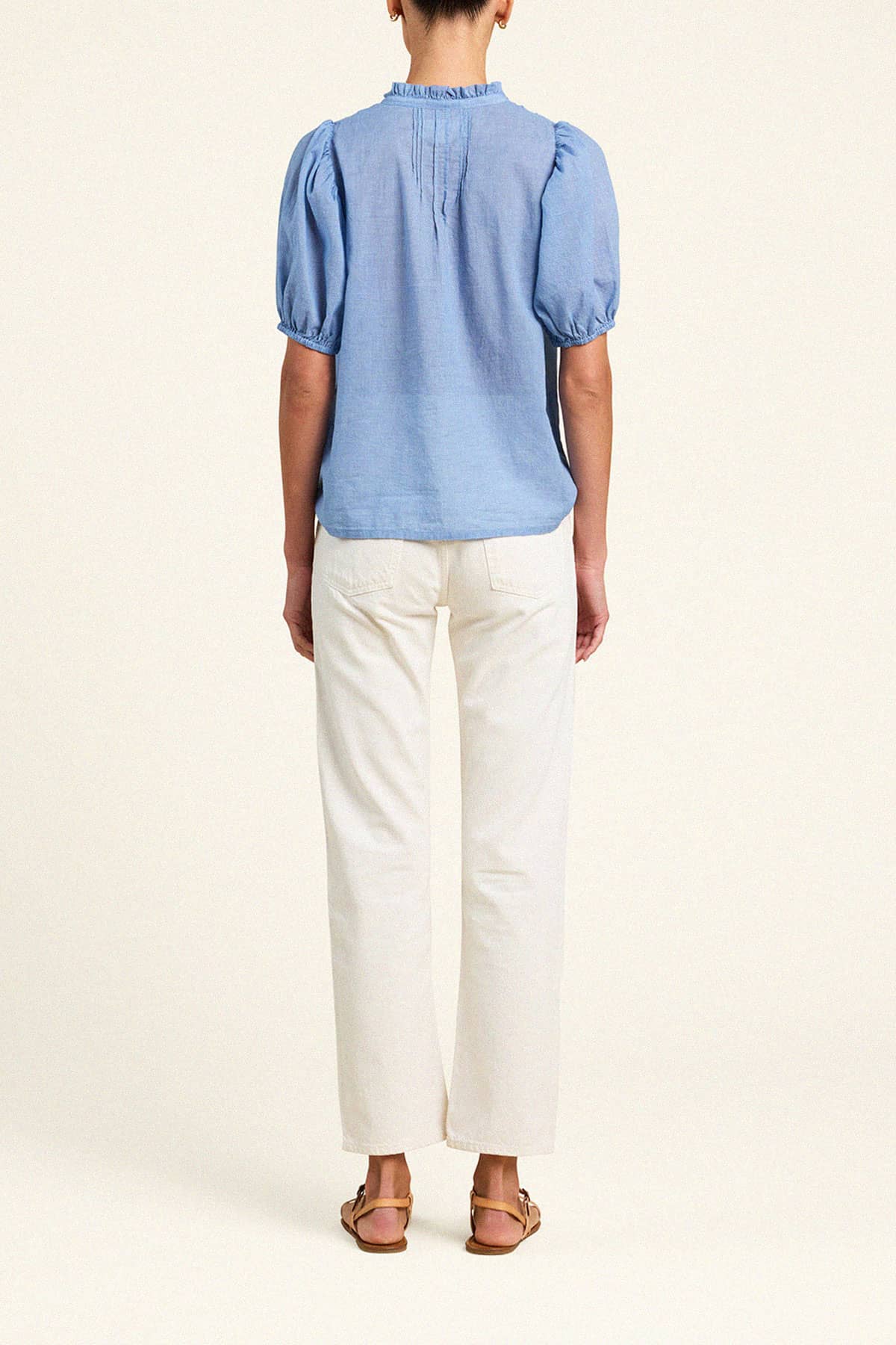 Mira Blouse Brisa Houndstooth