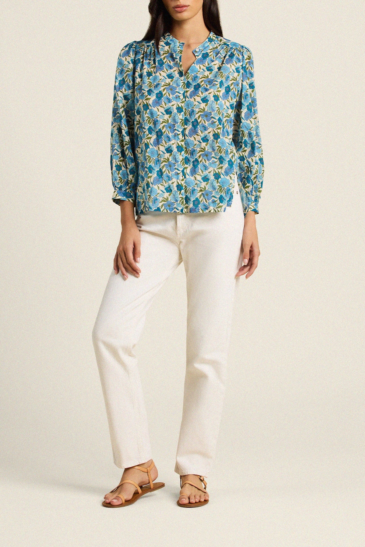 Clara Blouse Cielo Floral