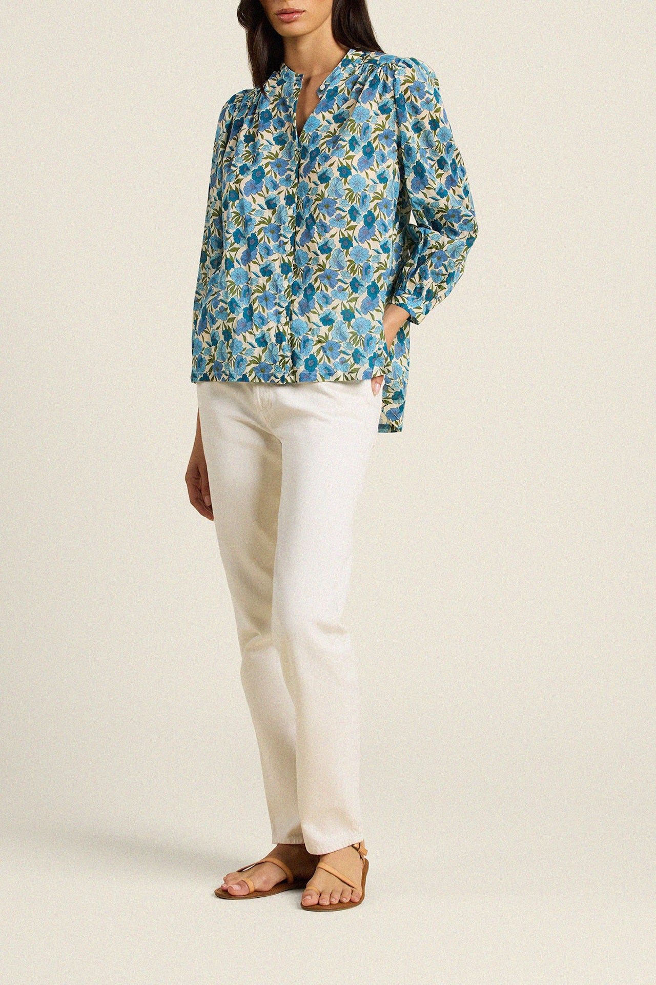 Clara Blouse Cielo Floral