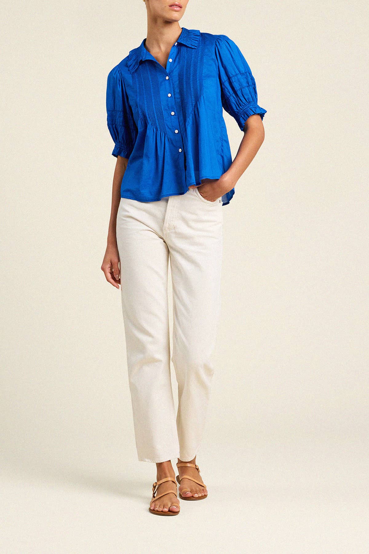 Jess Blouse Cobalto