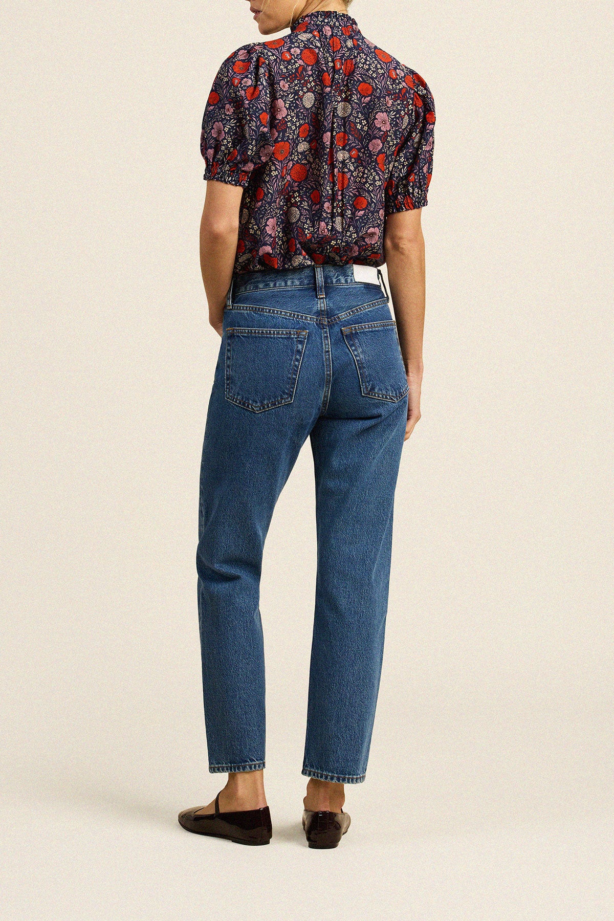 Trovata Mira blouse in Atelier Garden, cotton-silk blend — view 5