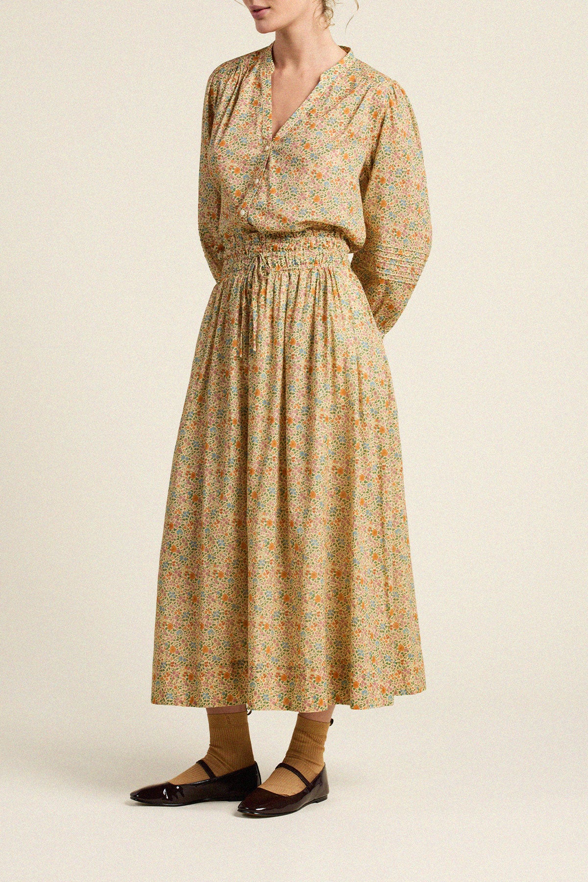 Trovata Pauline blouse in Gardenette, cotton — view 4