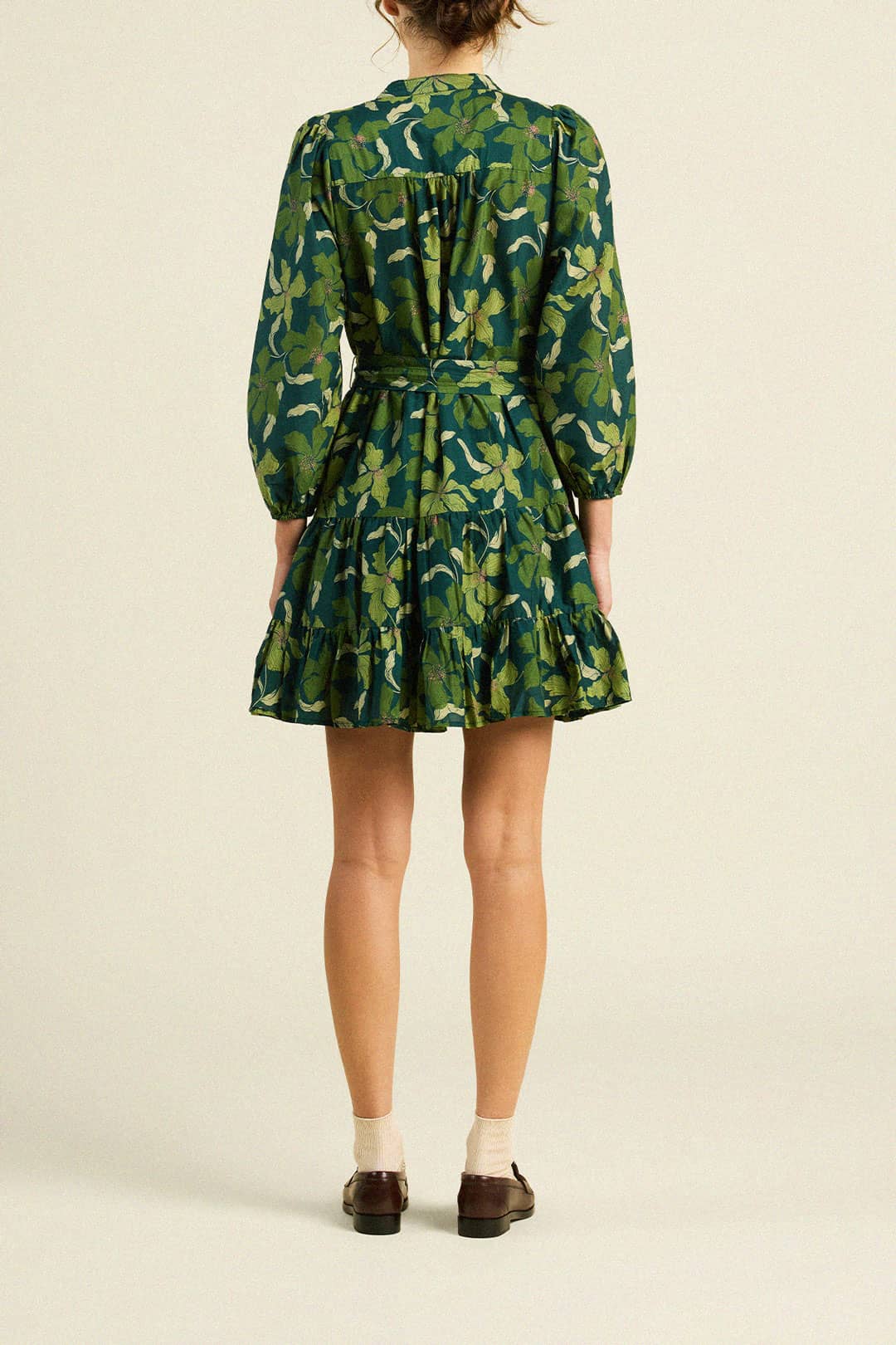 Celeste Dress Green Canopy