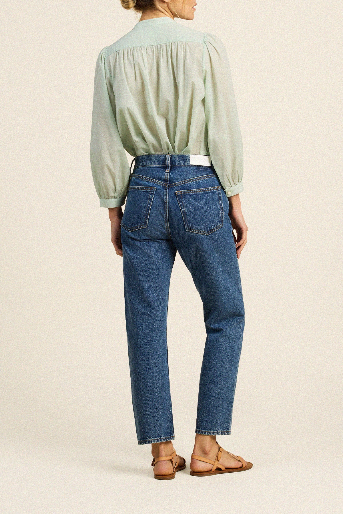 Clara Blouse Green Lilly