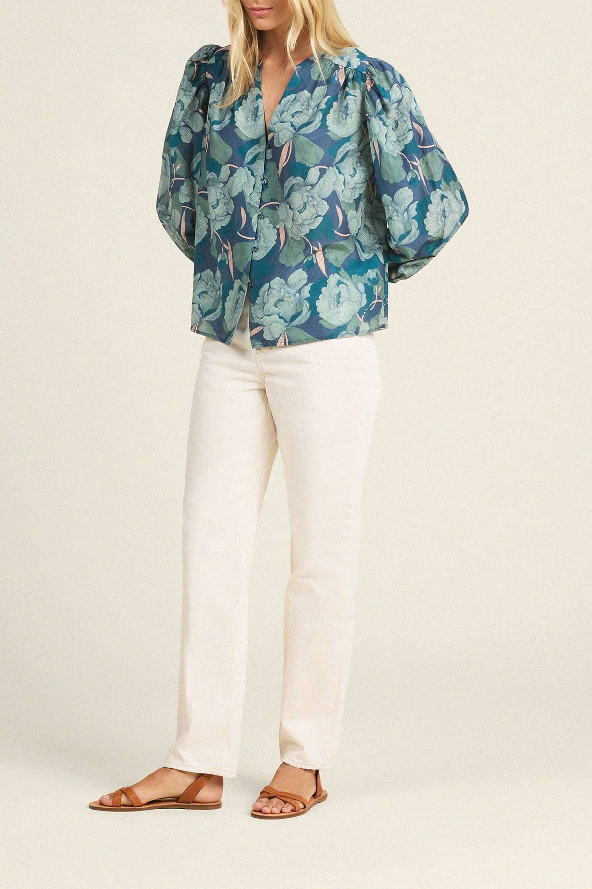 Maisey Blouse Hushed Shadow