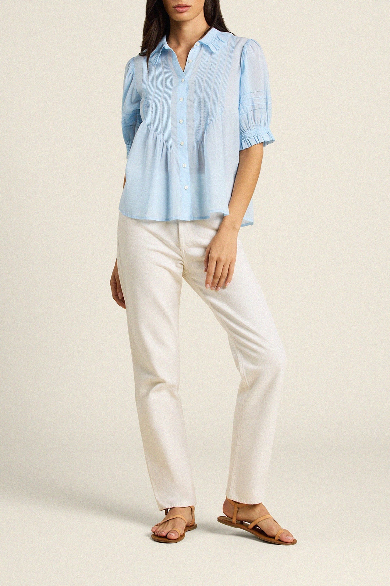 Jess Blouse Hydrangea