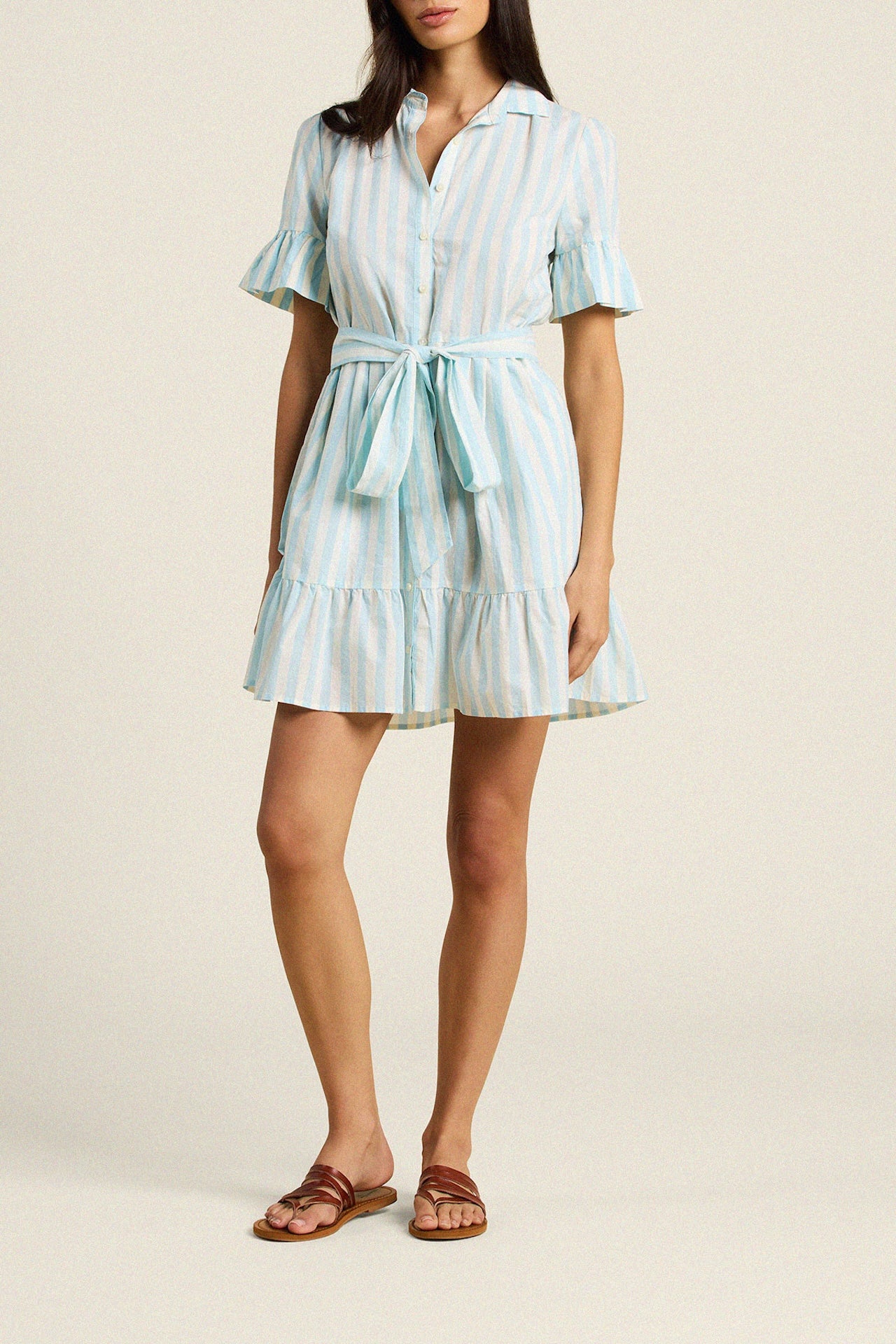 Martinique Dress Isla Stripe