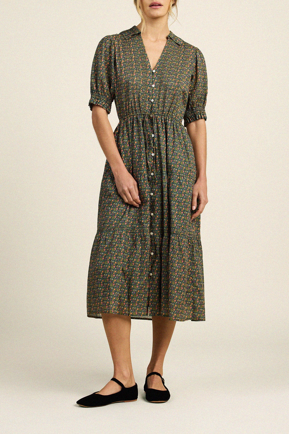 Trovata Yvette dress in Ivy Road Ditsy, cotton — view 2