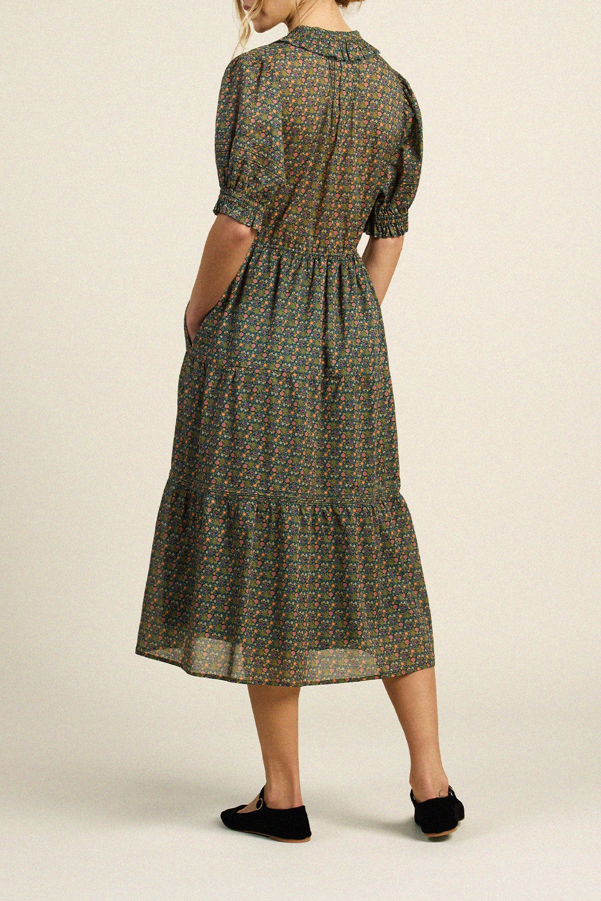 Trovata Yvette dress in Ivy Road Ditsy, cotton — view 4