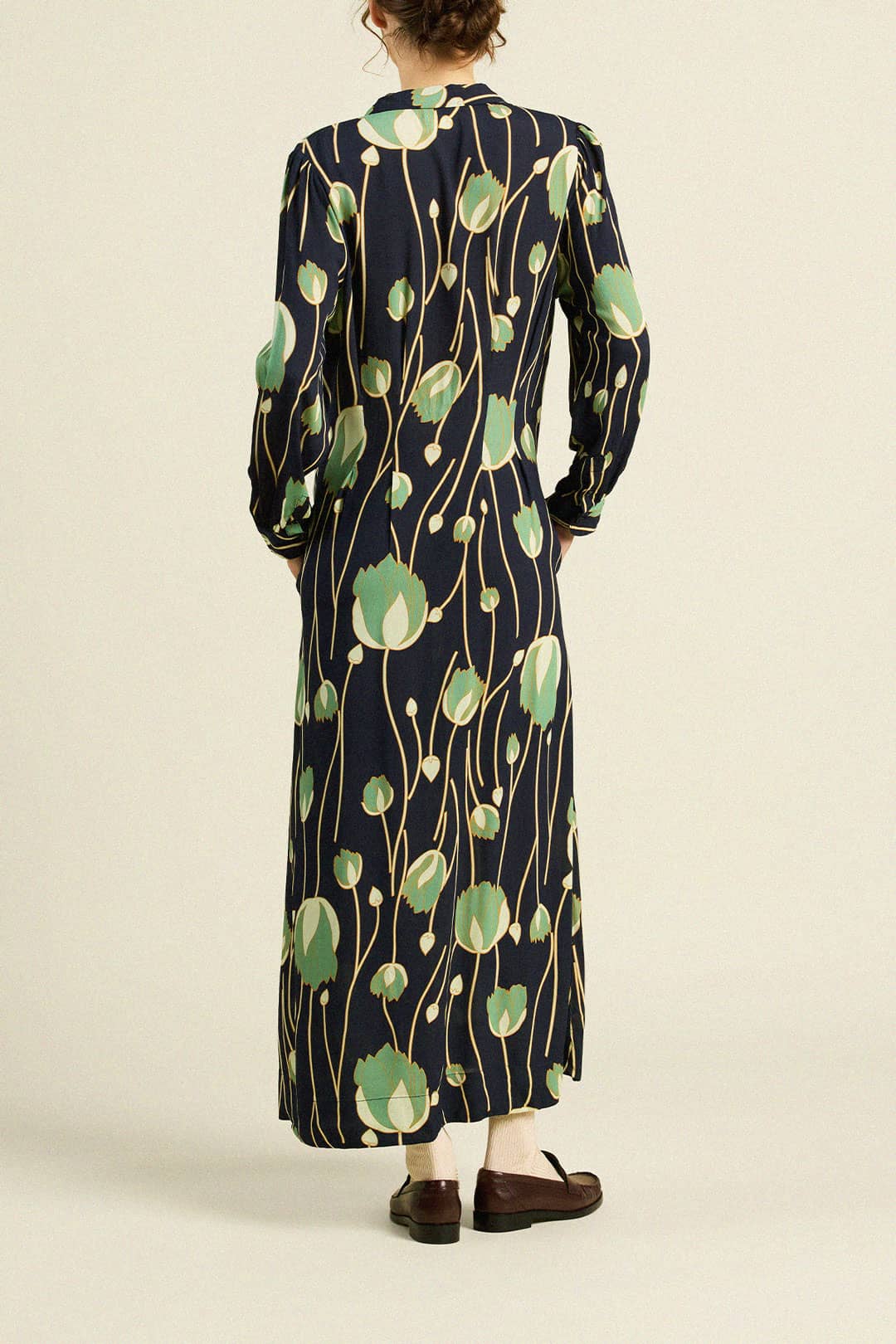 Harper Dress Jade Tulip