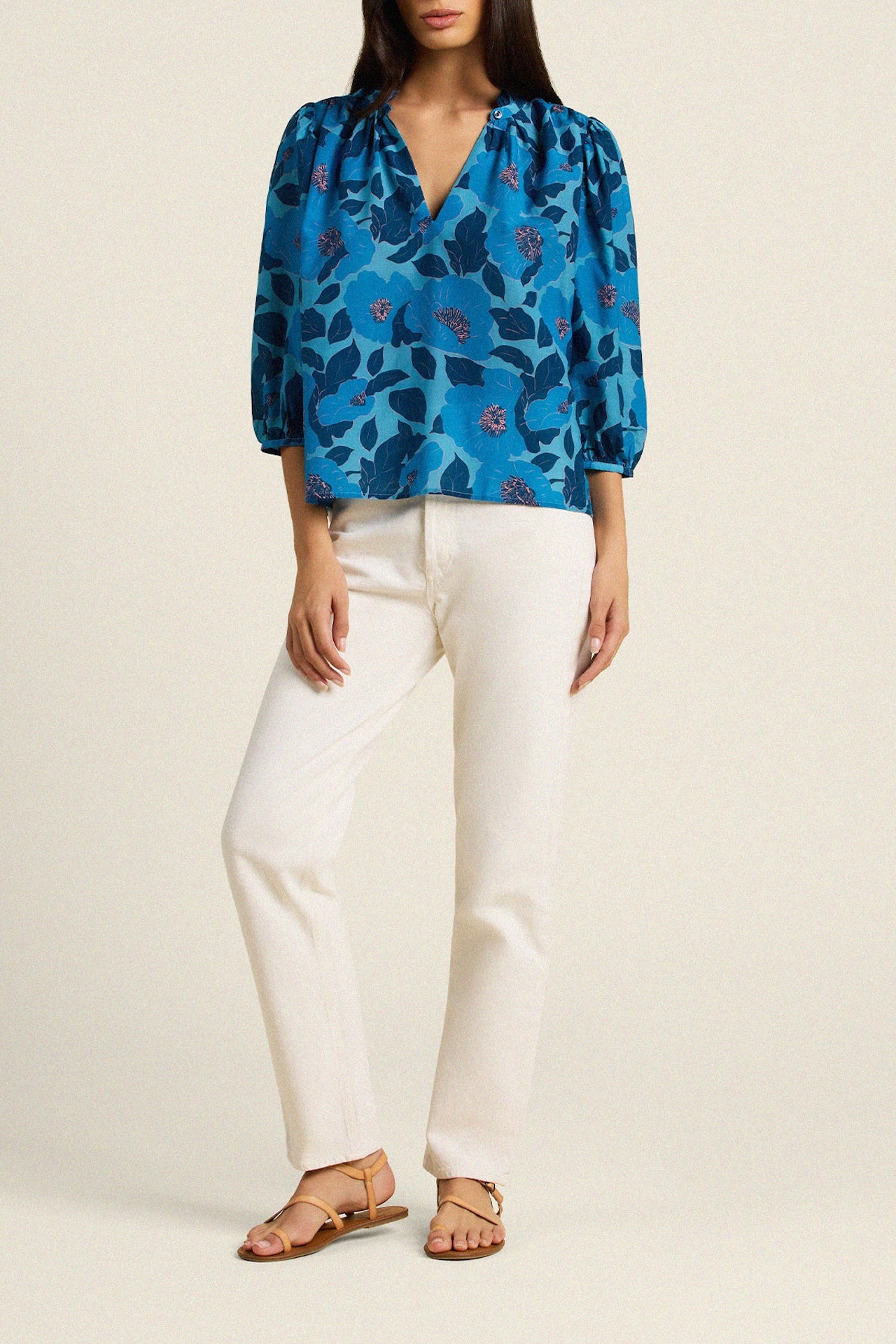 Orly Blouse Lago Floral