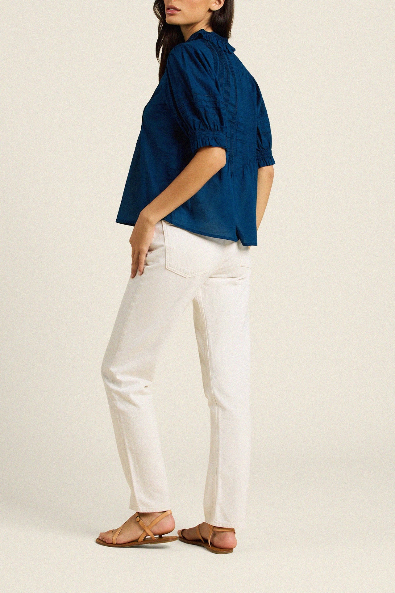 Jess Blouse Laguna Navy