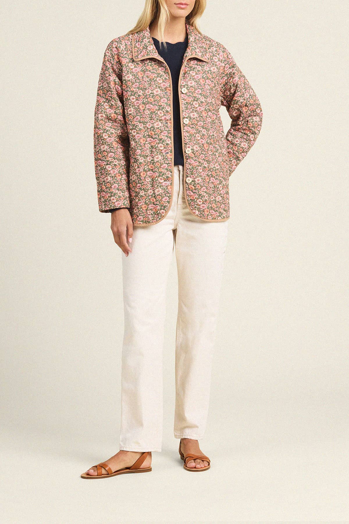 Ginny Quilted Jacket Marigold Mistral
