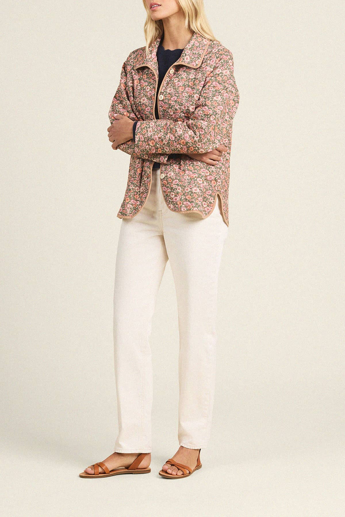 Ginny Quilted Jacket Marigold Mistral