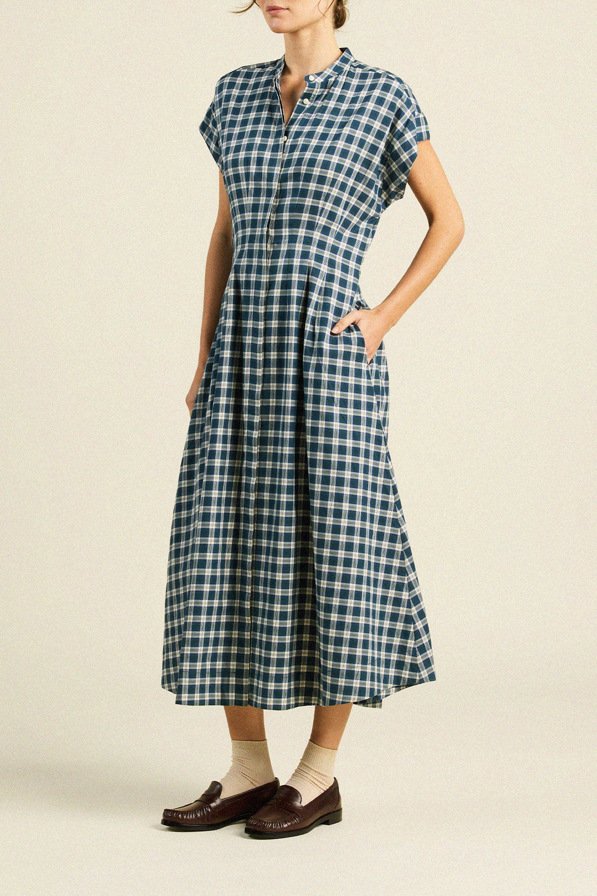 James Dress Maritime Plaid