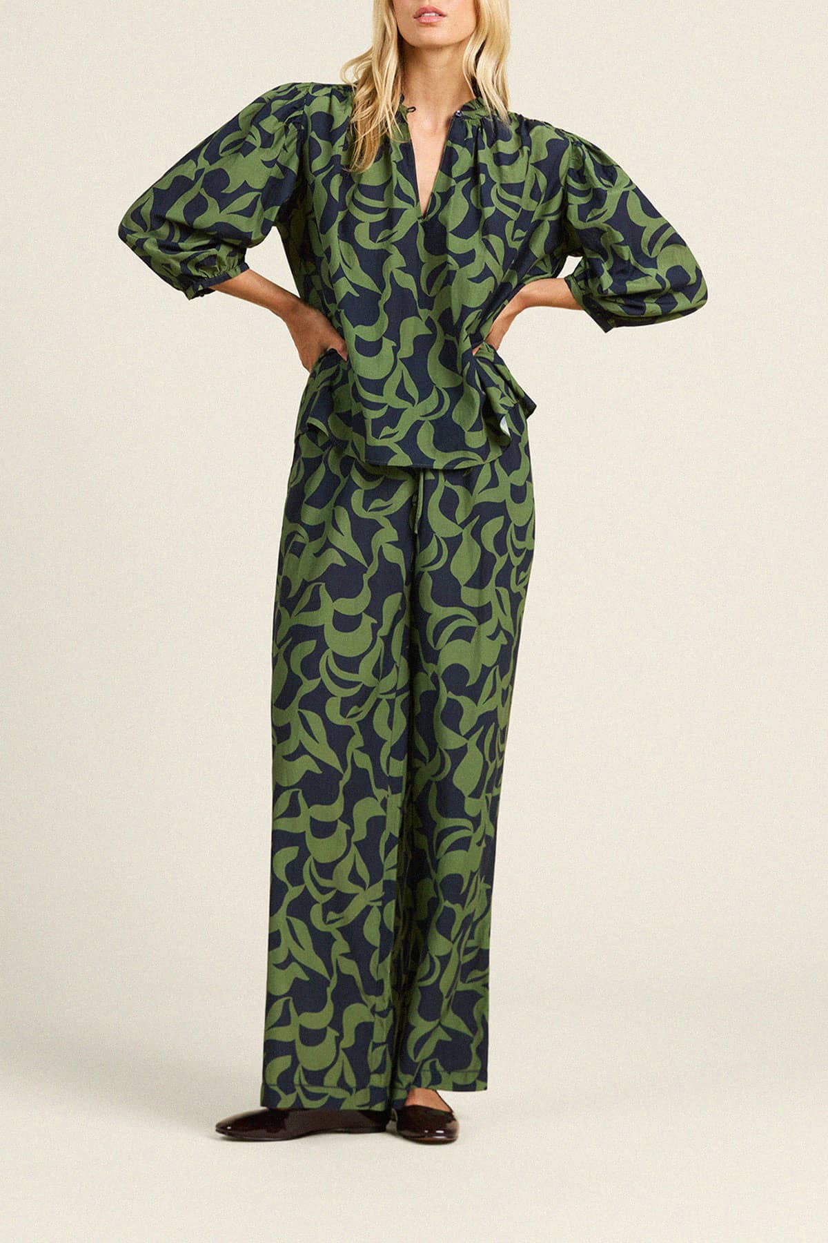 Vera Pant Muted Canopy