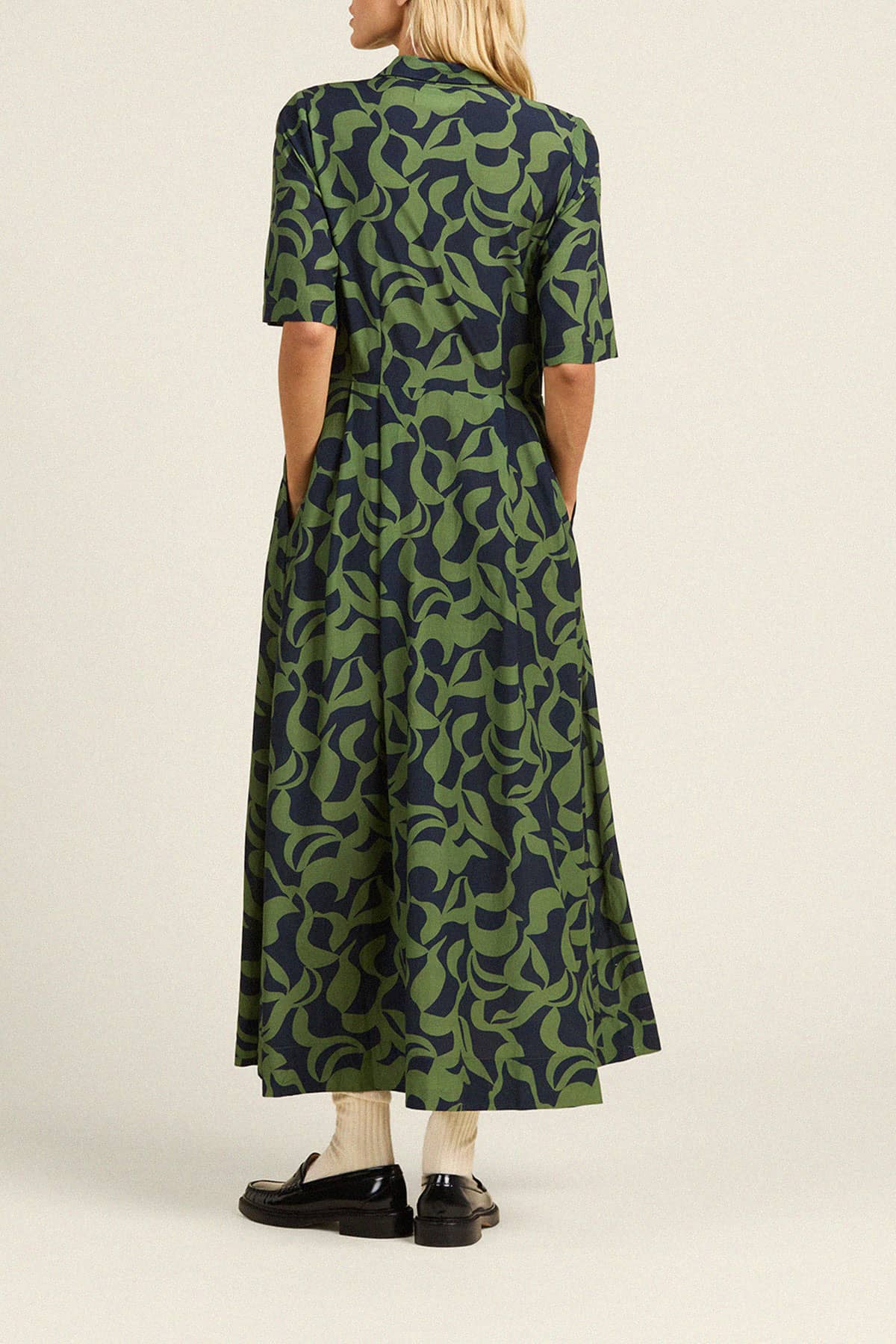 Aster Dress Muted Canopy