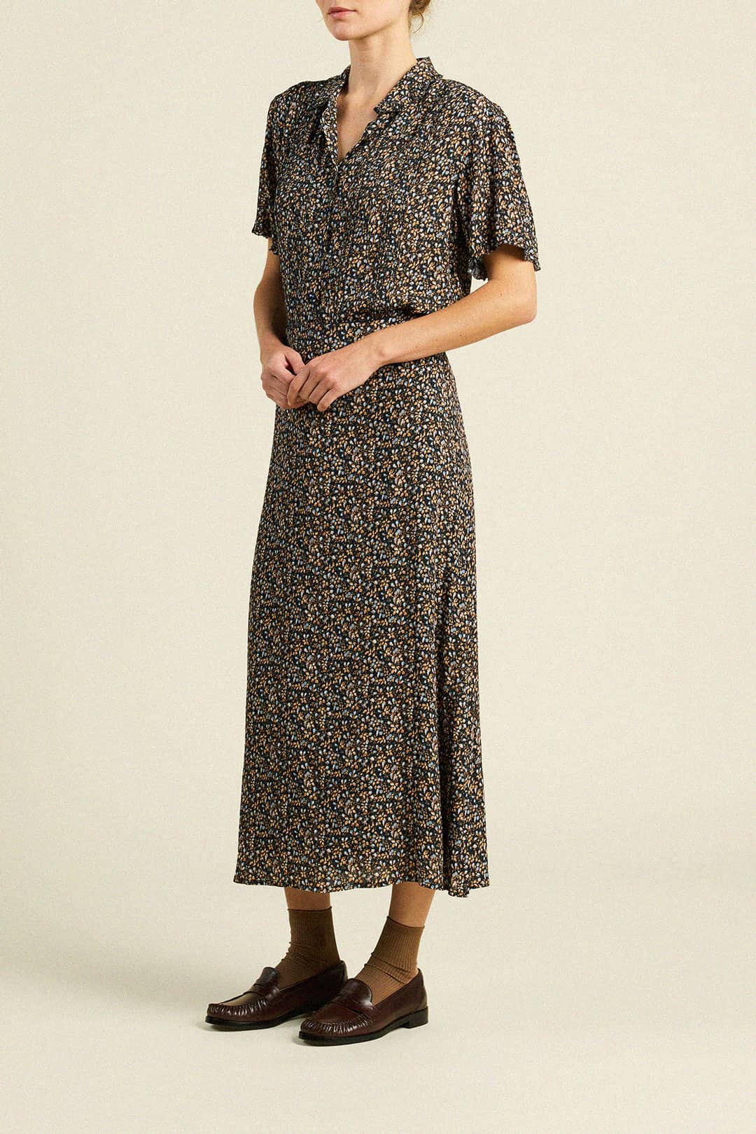 Demi Skirt Nightshadow Ditsy